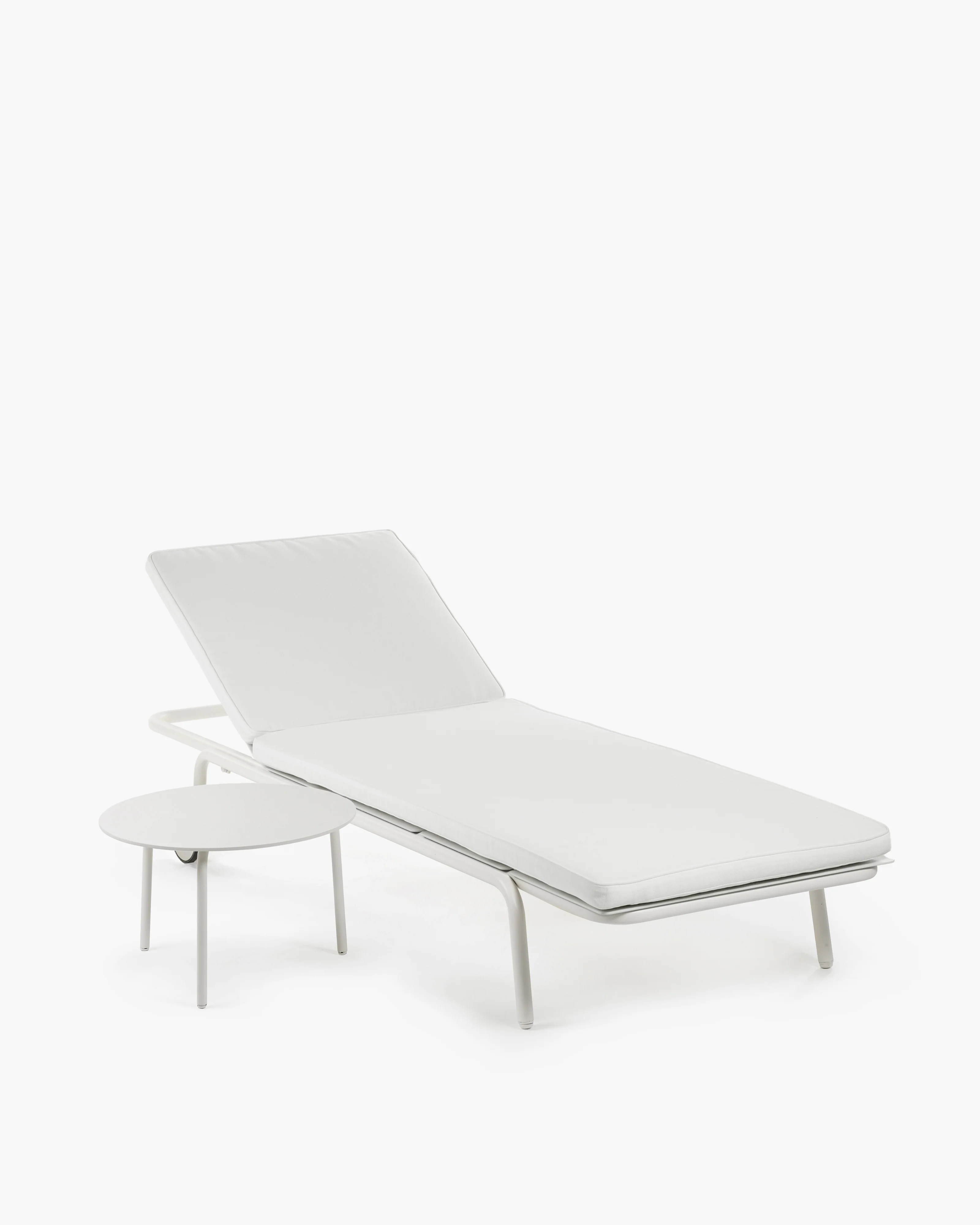 Sun lounger aluminium sand August - Image 4
