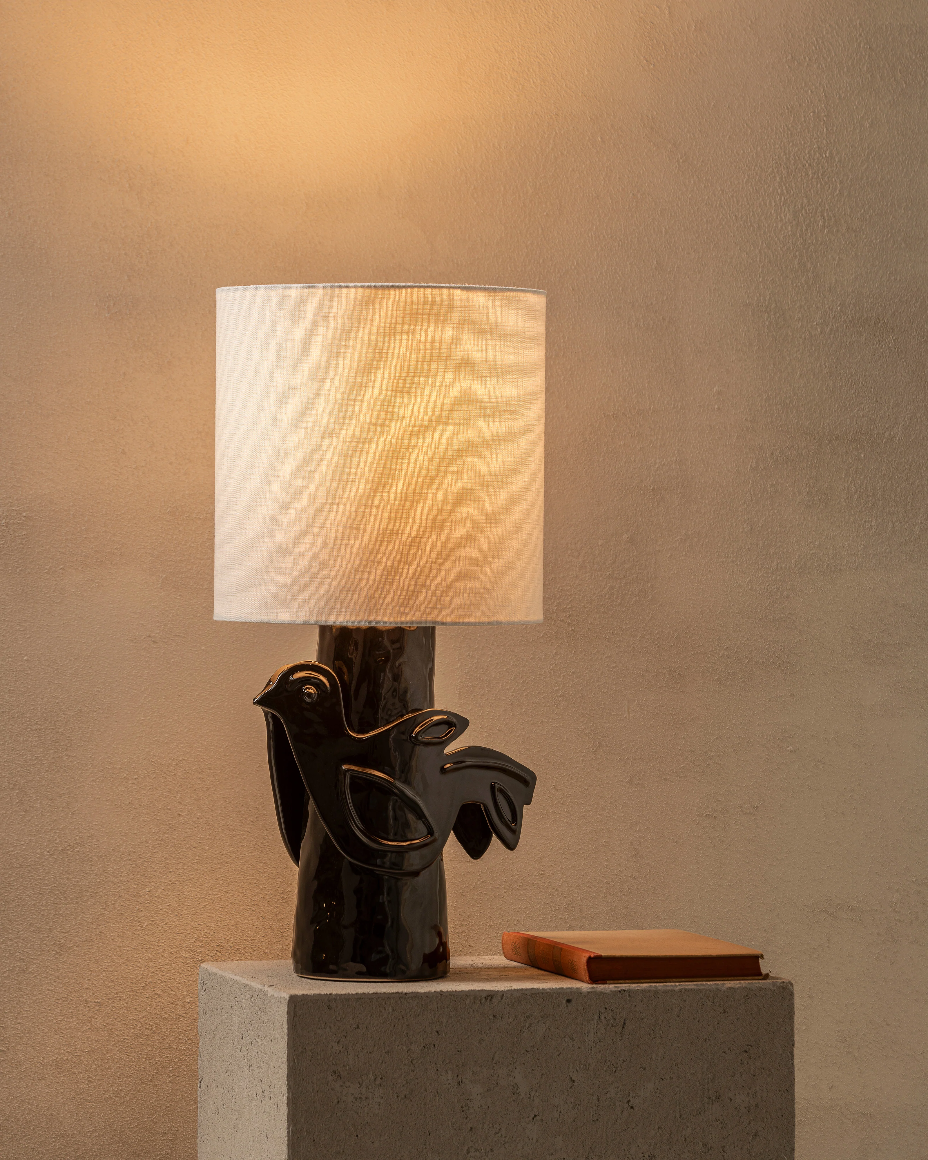 Table lamp black - beige Paloma - Image 2