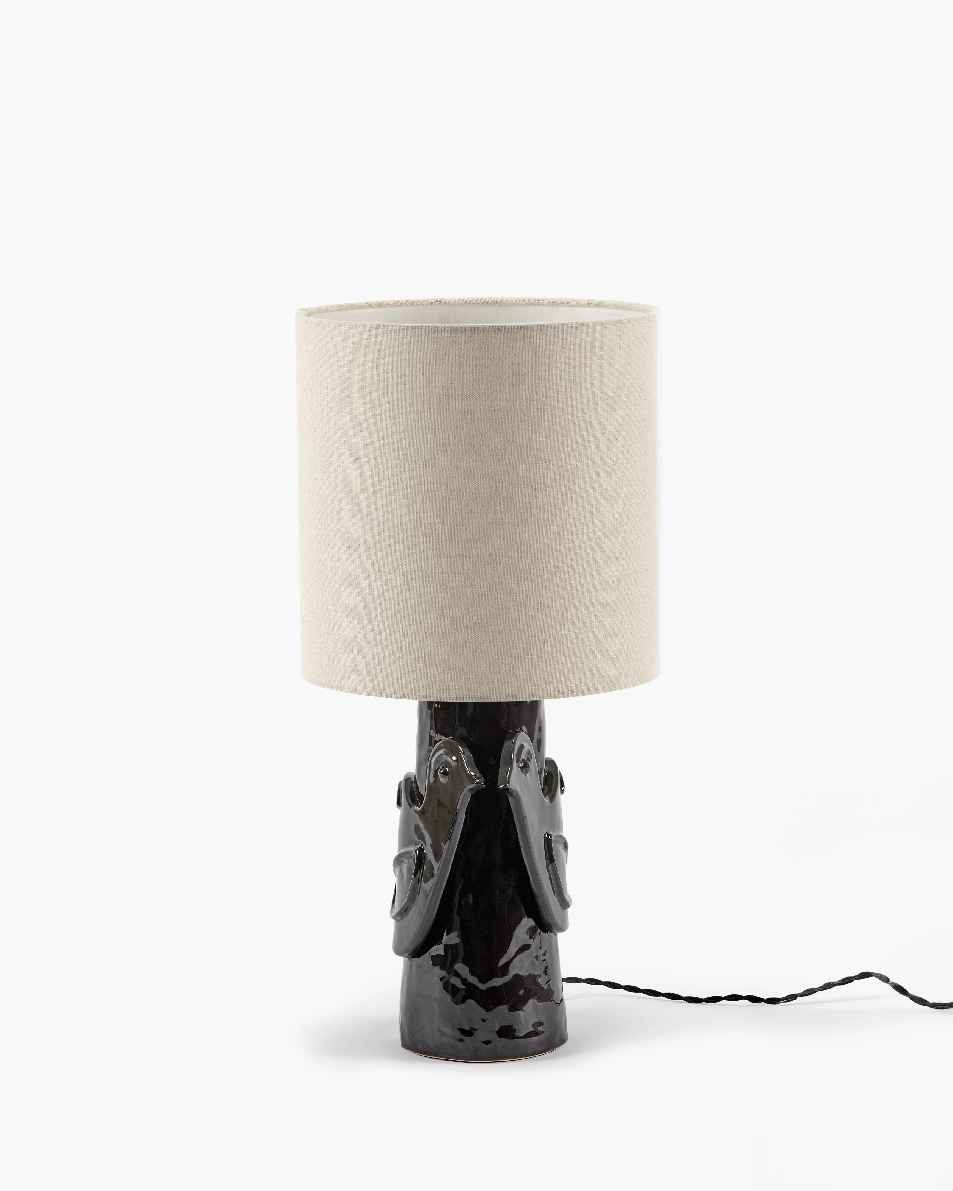 Table lamp black - beige Paloma - Image 4