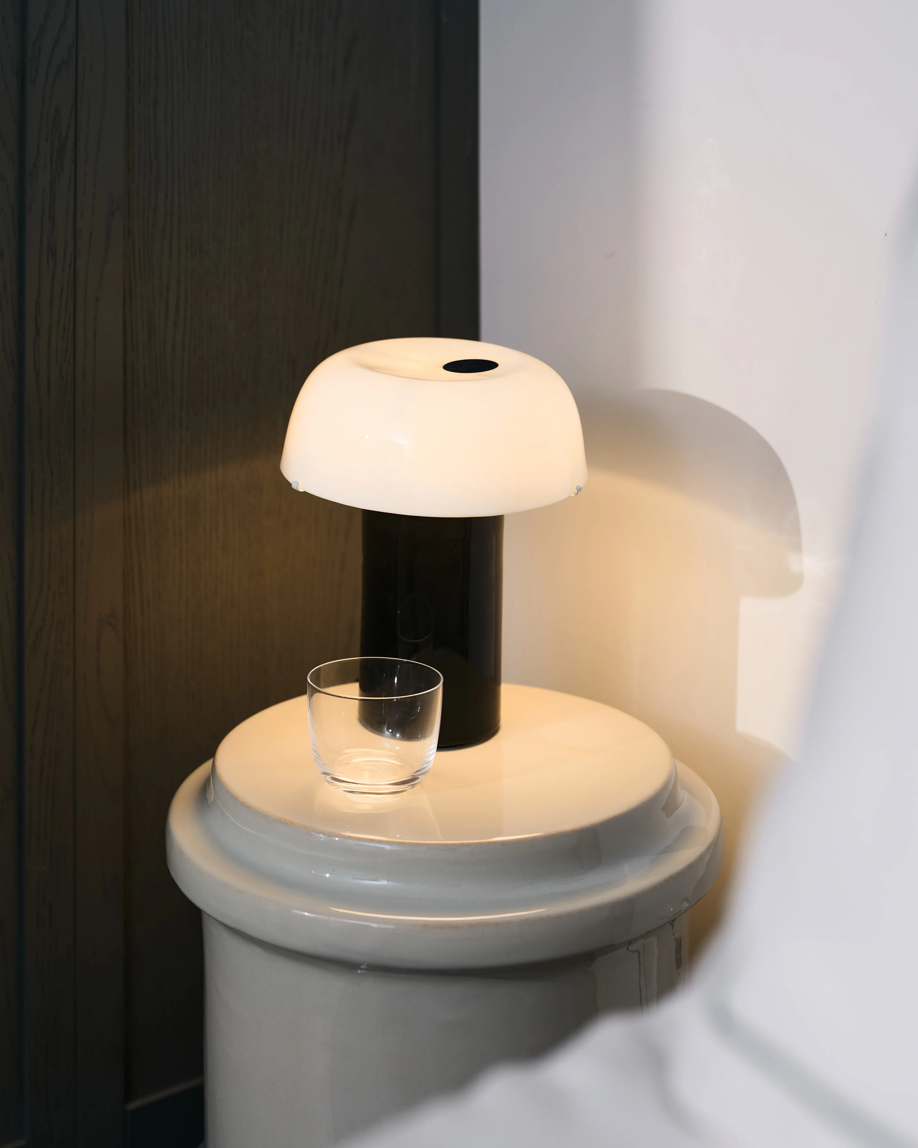 Table lamp black/white Celine n°2 Terres de Rêves - Image 2