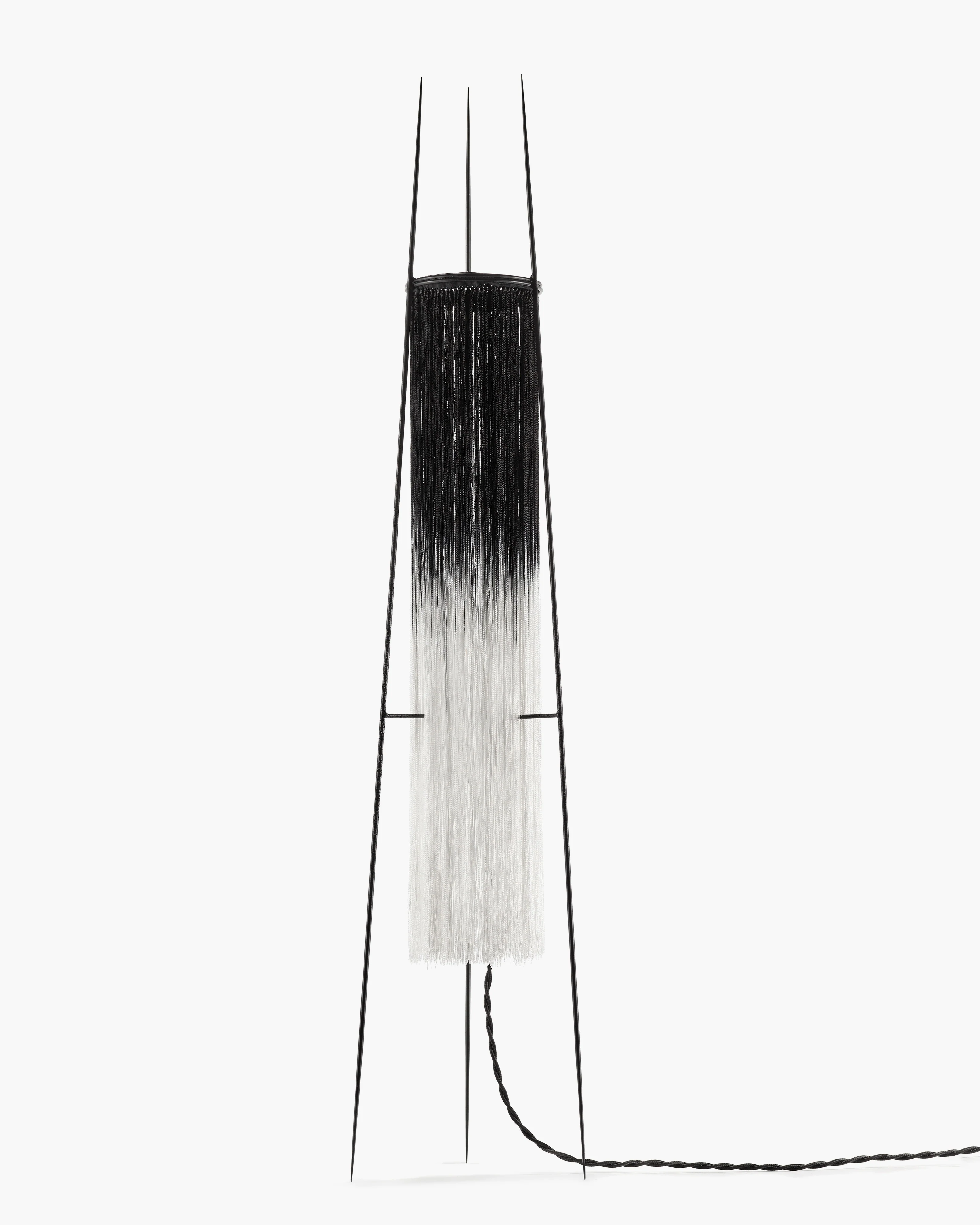 Table lamp black/white Kiki