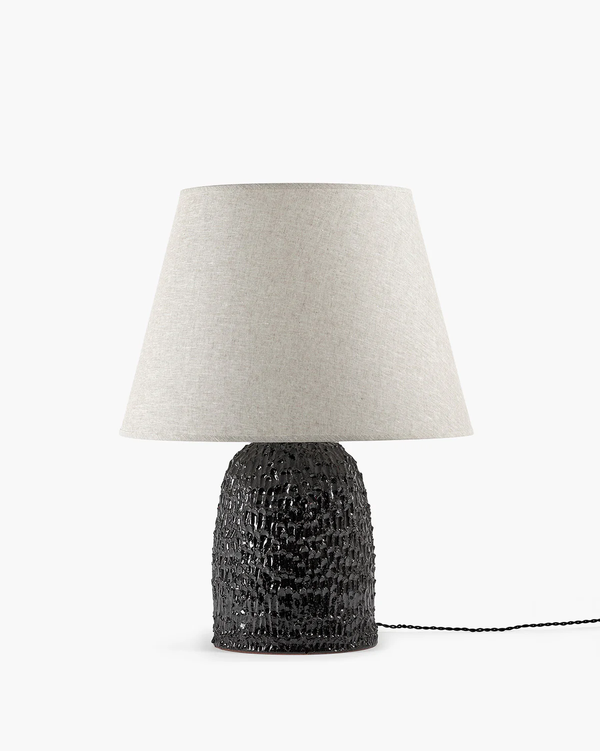 Table lamp L black Tronco