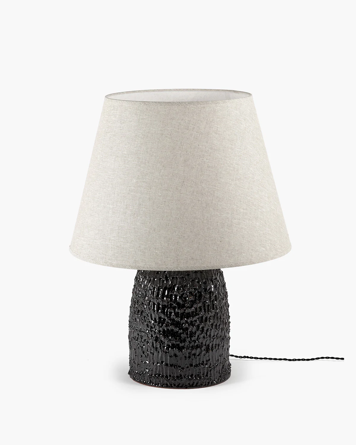Table lamp L black Tronco - Image 4