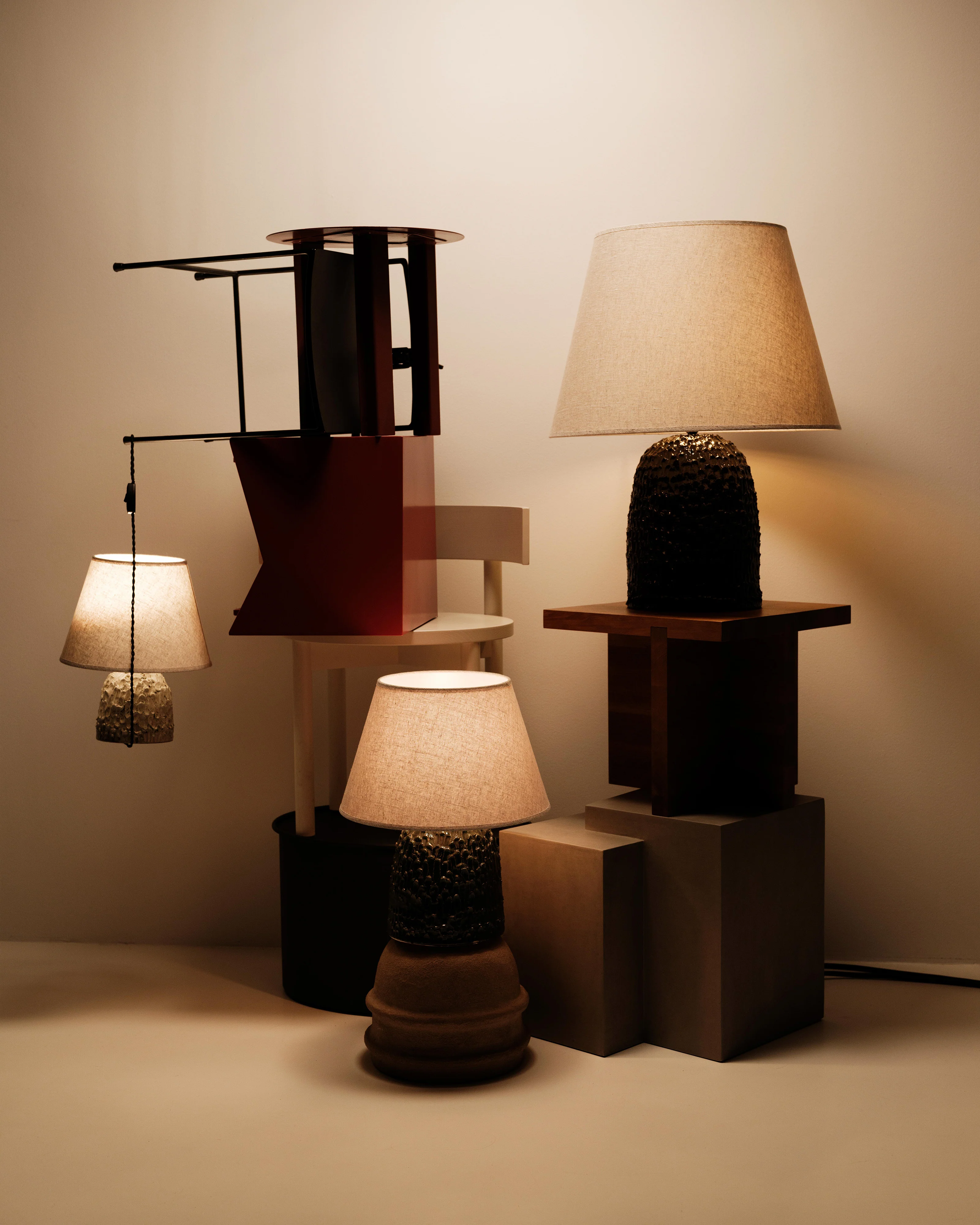 Table lamp M green Tronco - Image 3