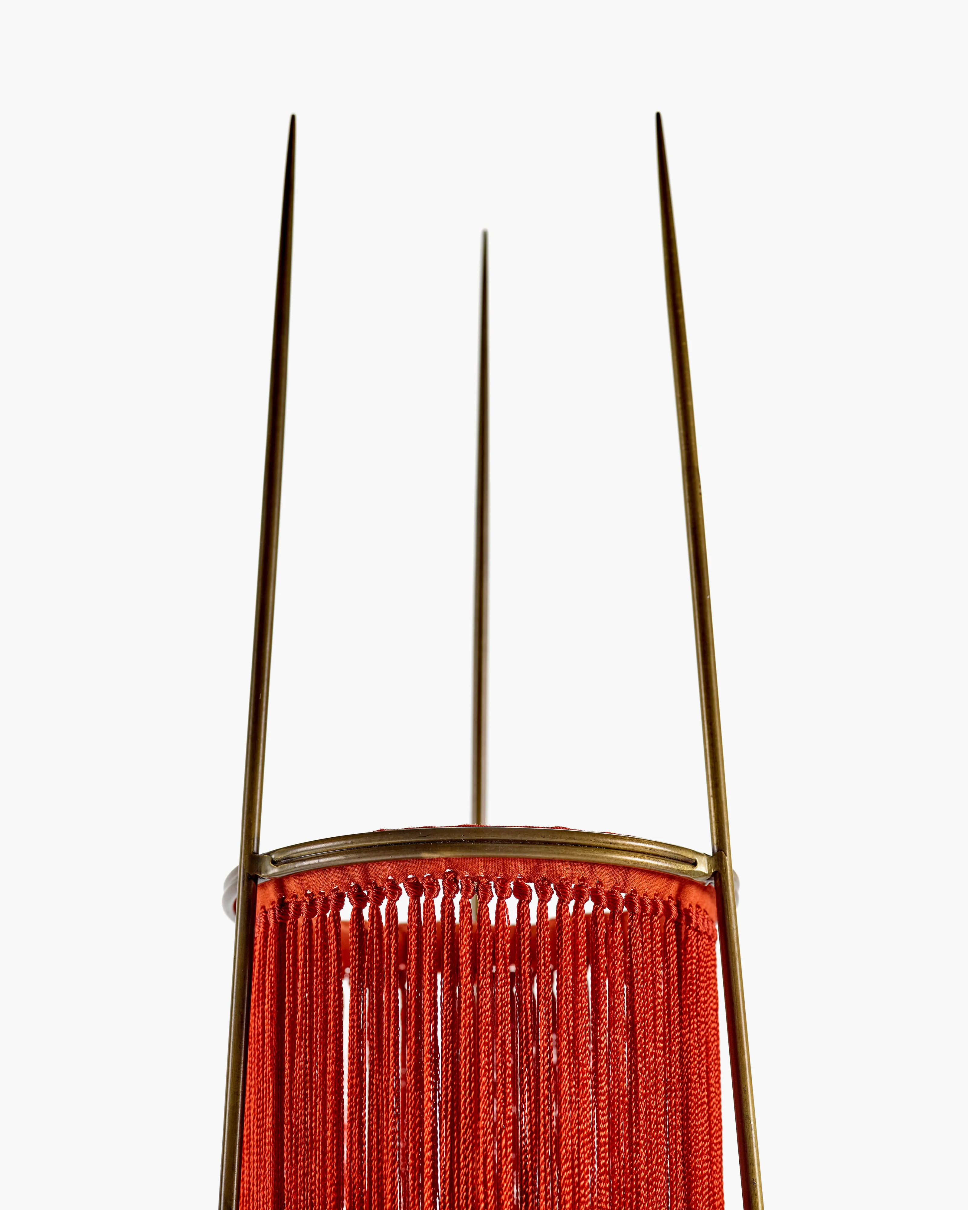 Table lamp scarlet/cream Kiki - Image 3