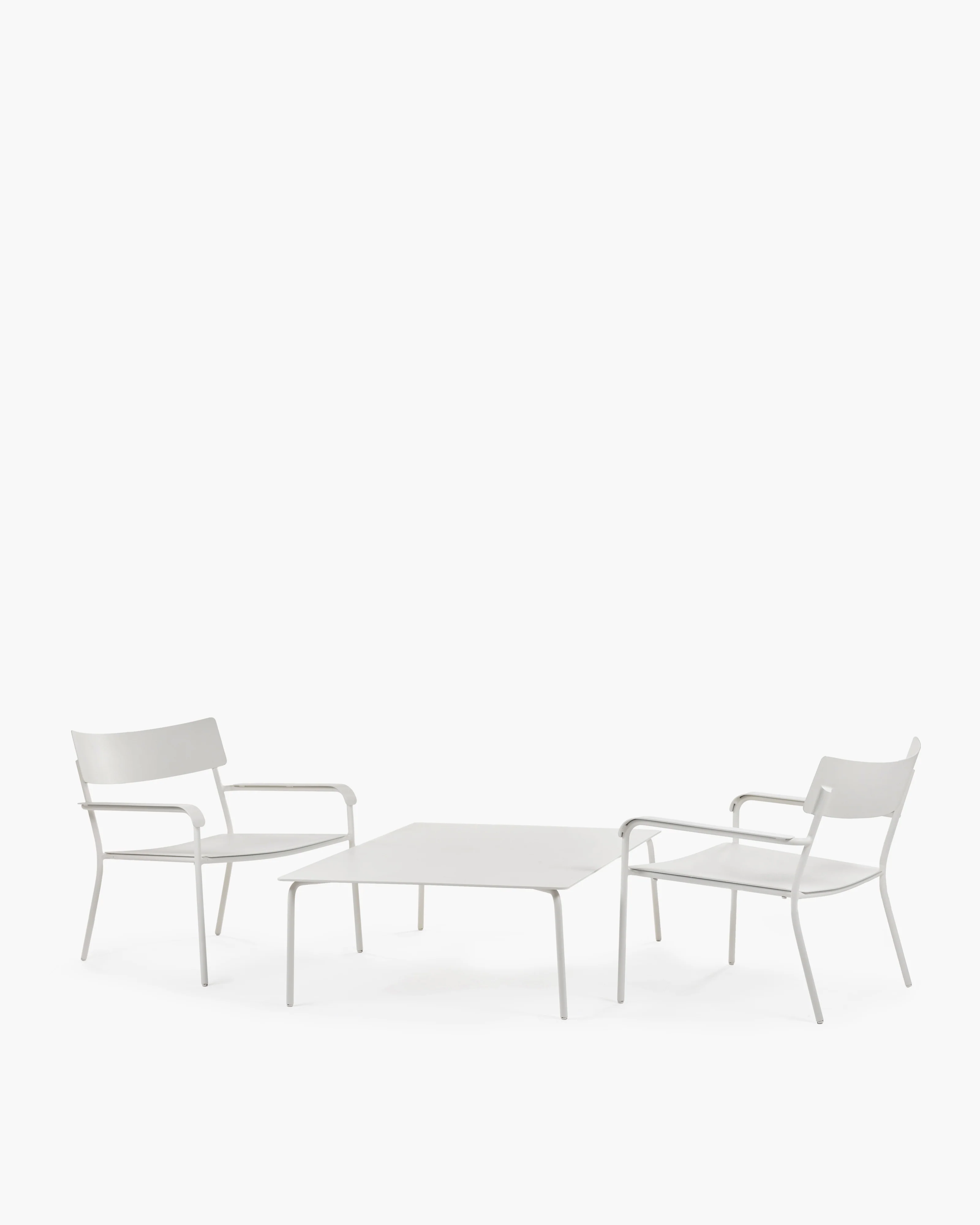 Table low aluminium sand August - Image 4