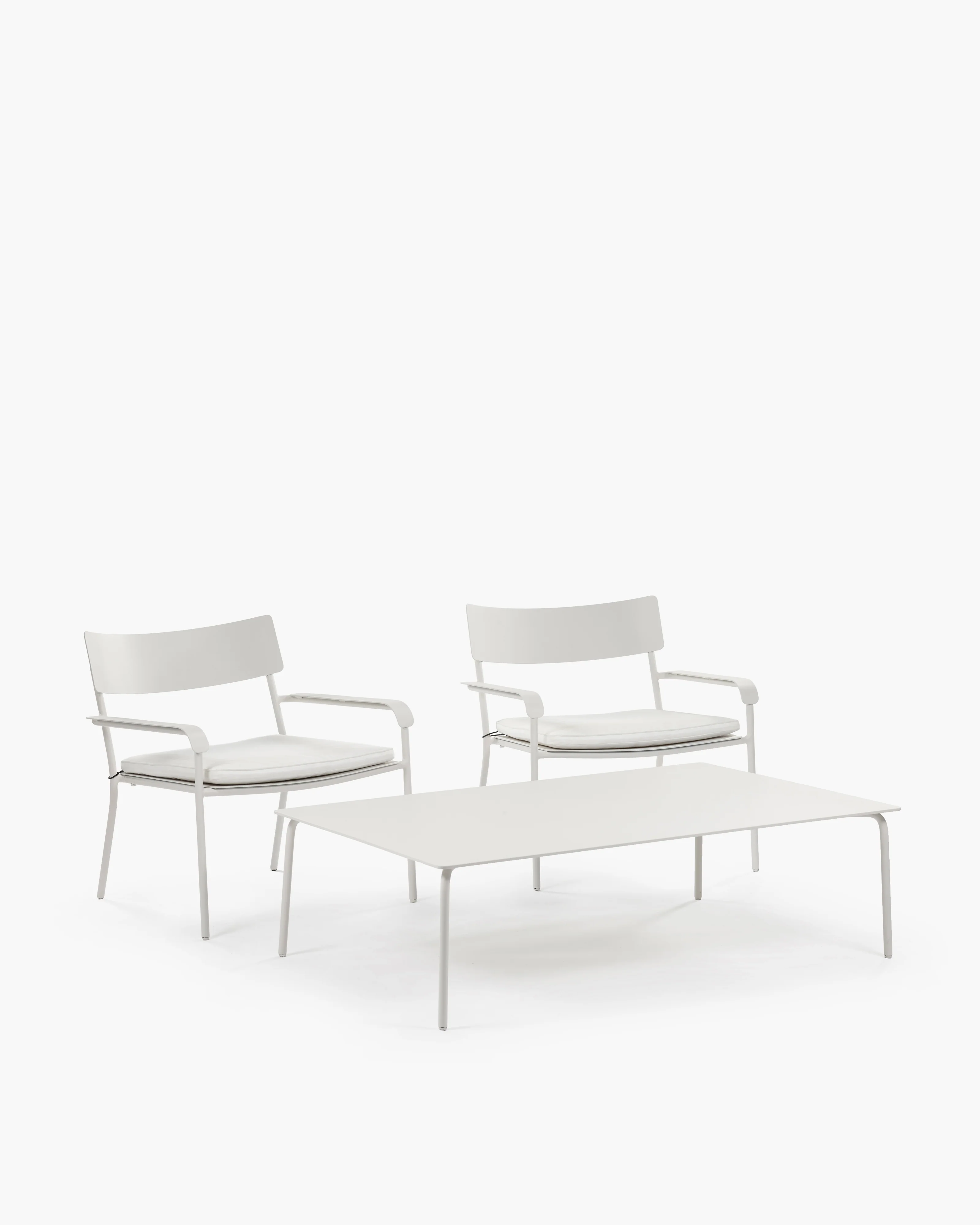 Table low aluminium sand August - Image 5