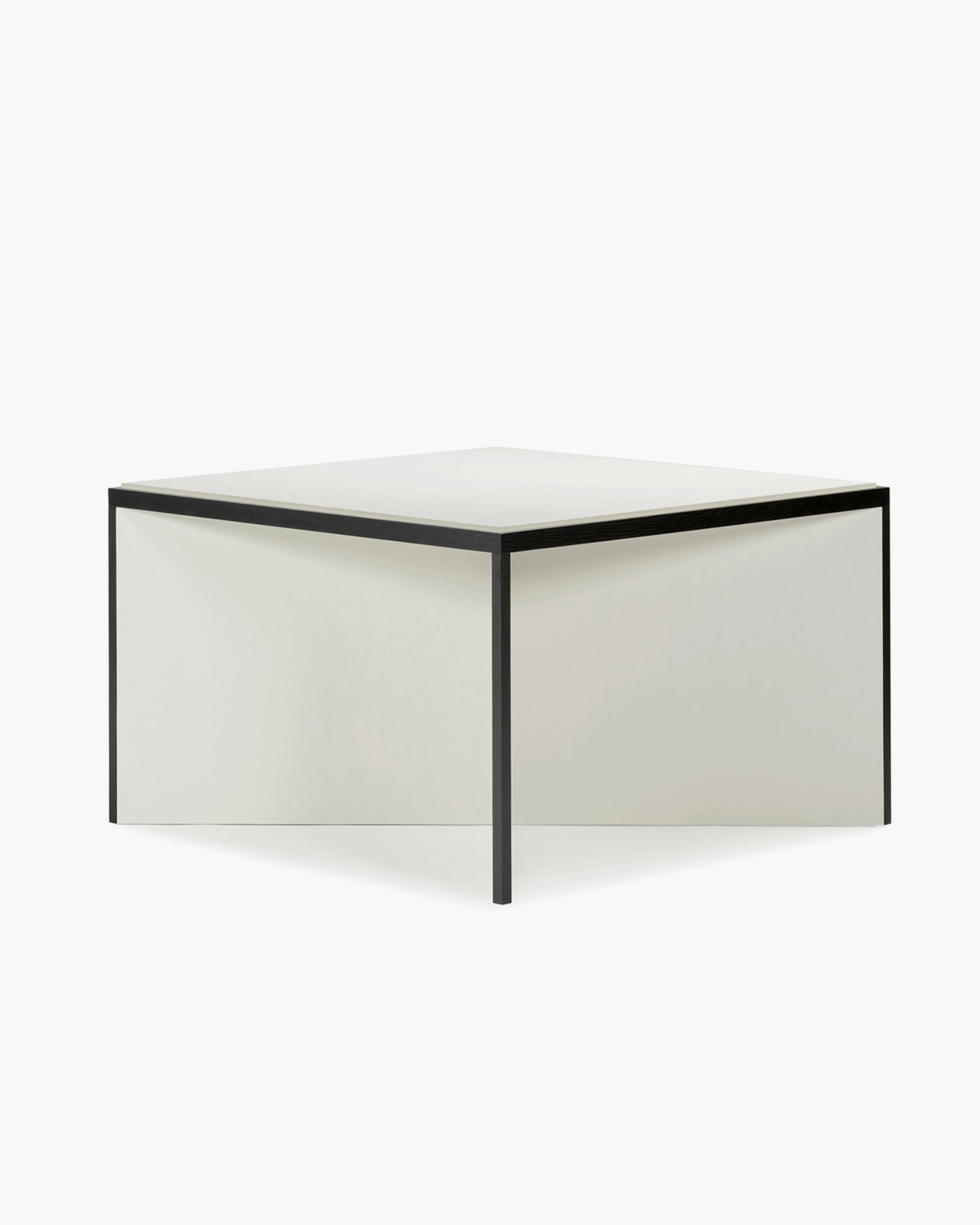 Table oak off-white - black/top oak off-white Kubé 1 - Image 3