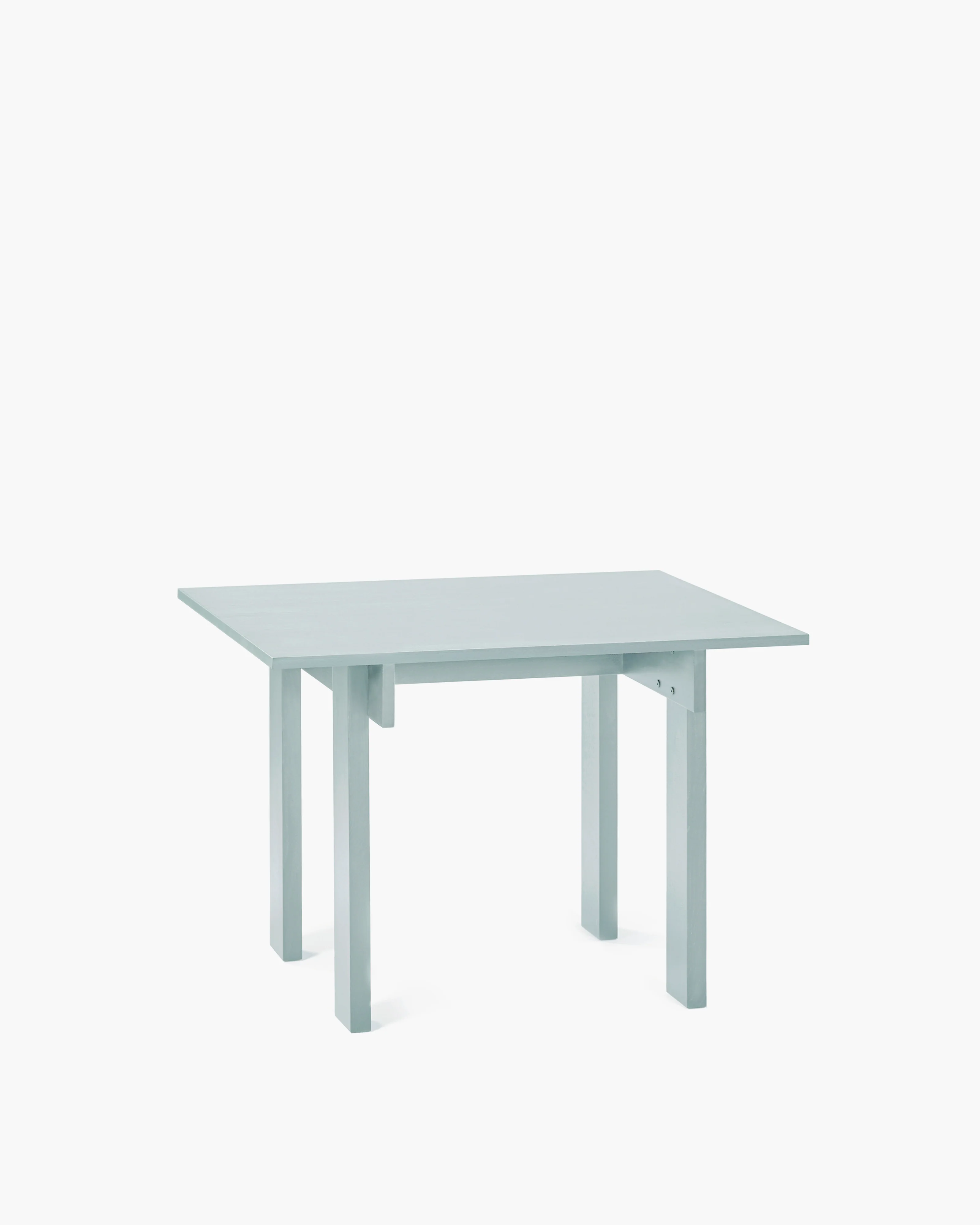 Table rectangular 01 light blue Jeanne