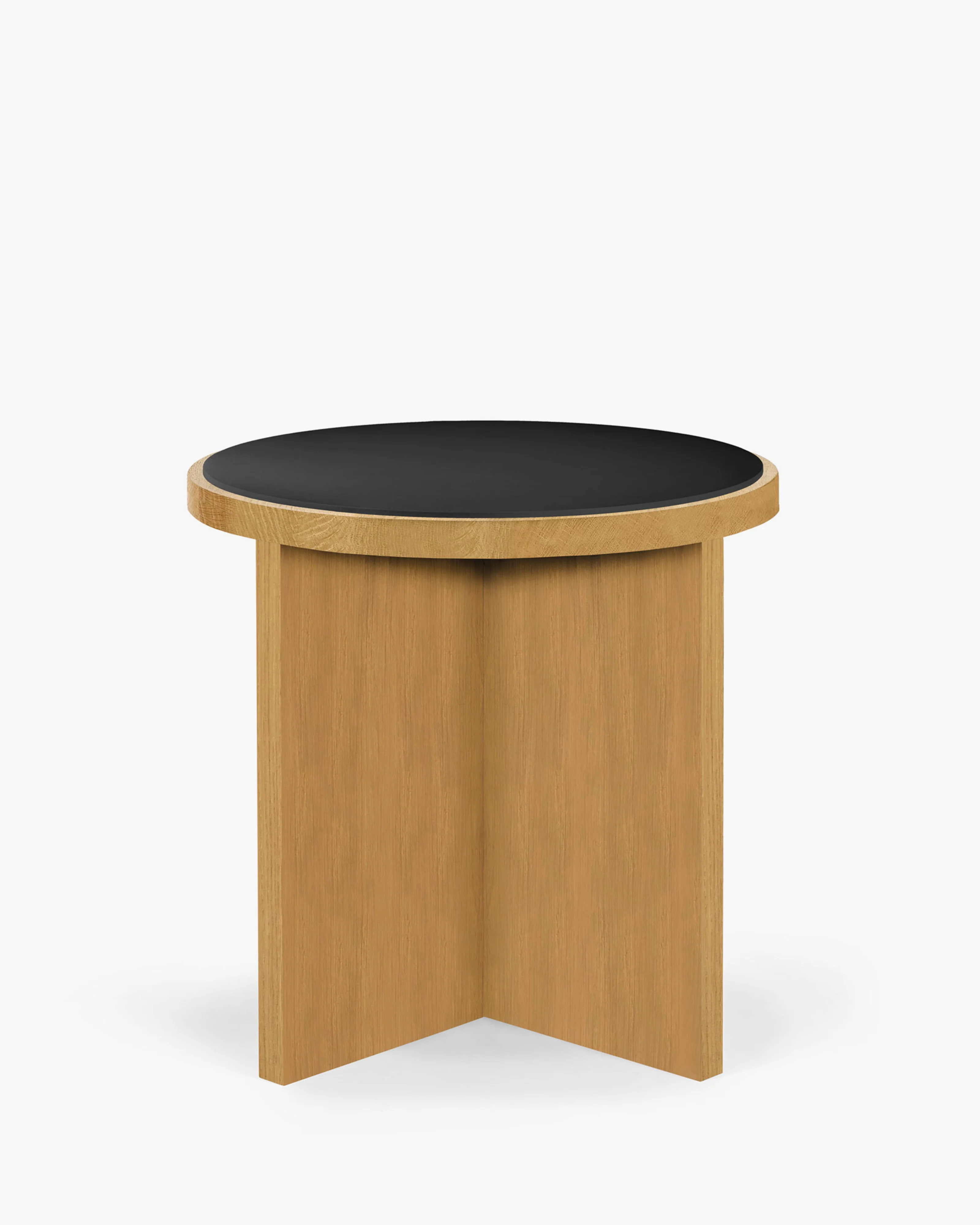 Table S oak natural/top oak stained black Cici - Image 2