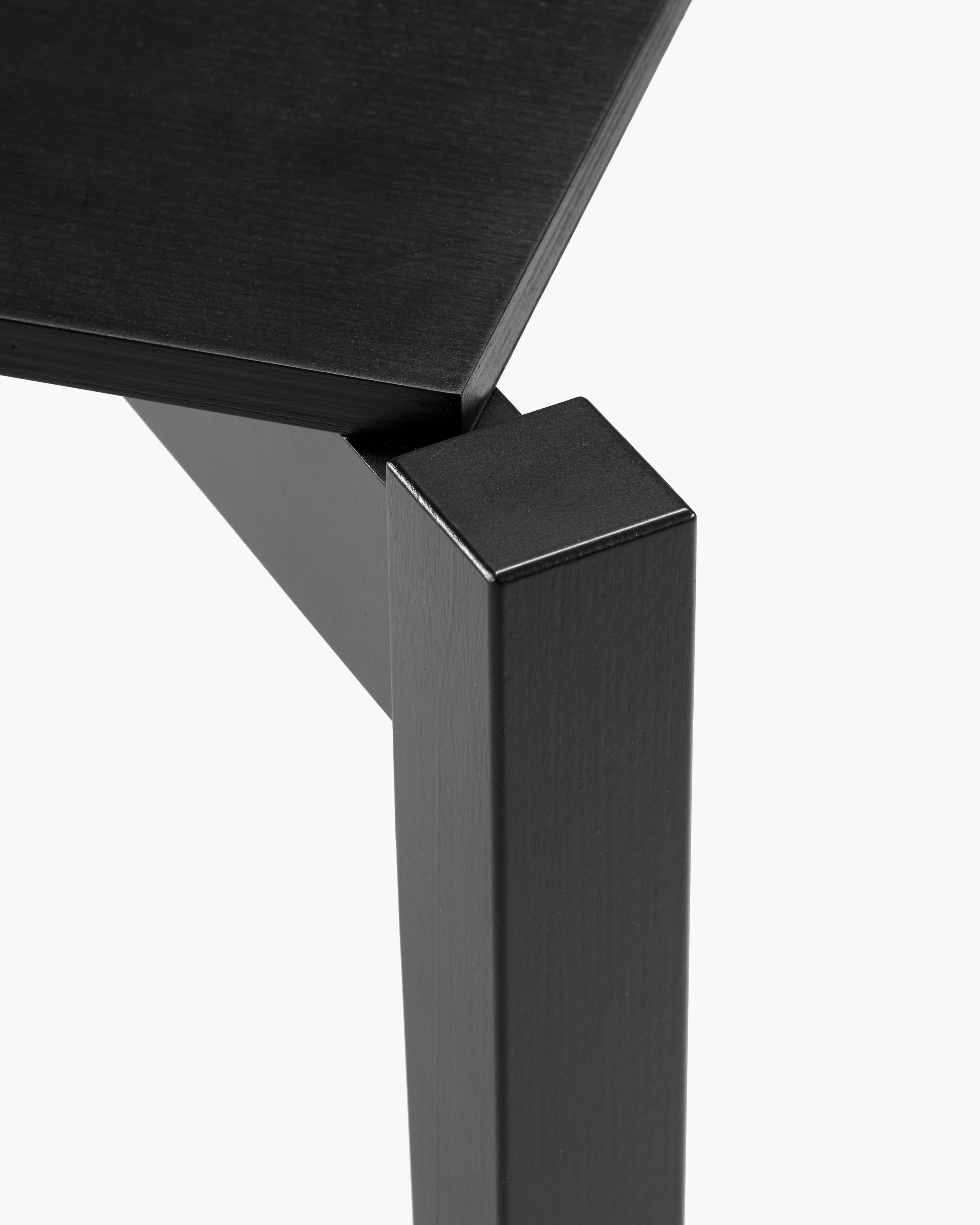 Table square beech black Eloïs - Image 4