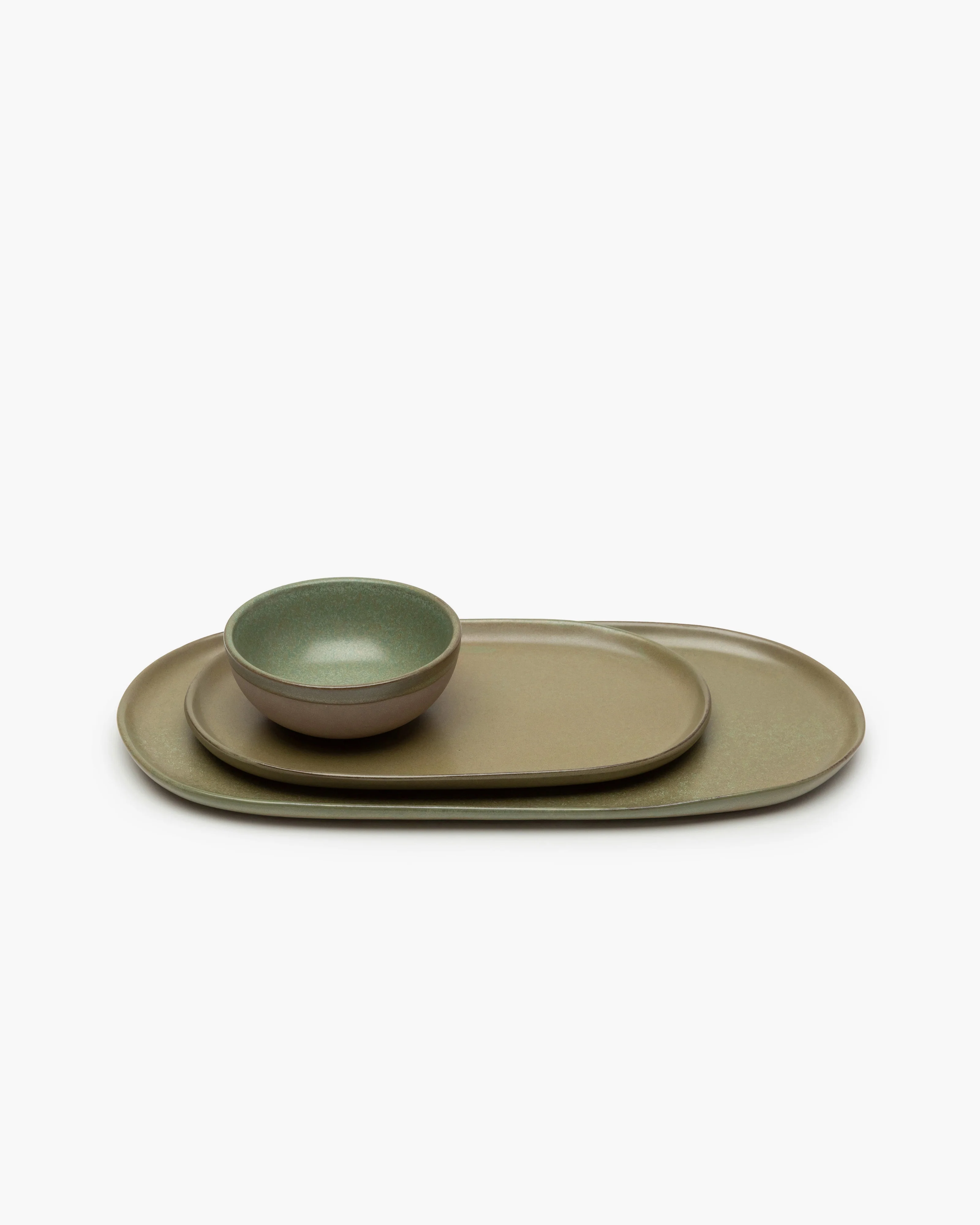 Tapas plate L camogreen Surface - Image 6