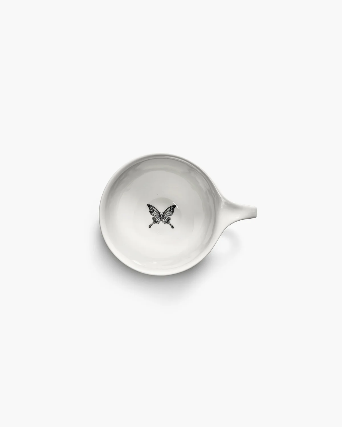 Tea cup butterfly white - black Unity - Image 3