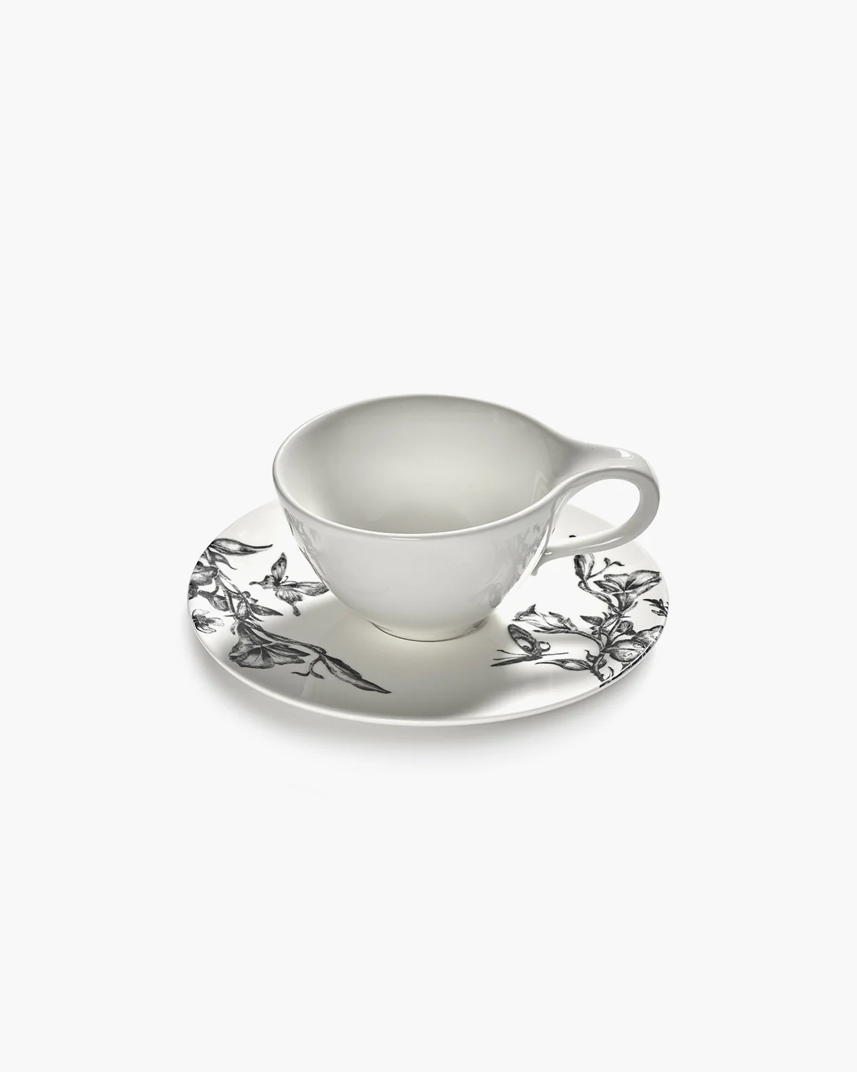 Tea cup butterfly white - black Unity - Image 7