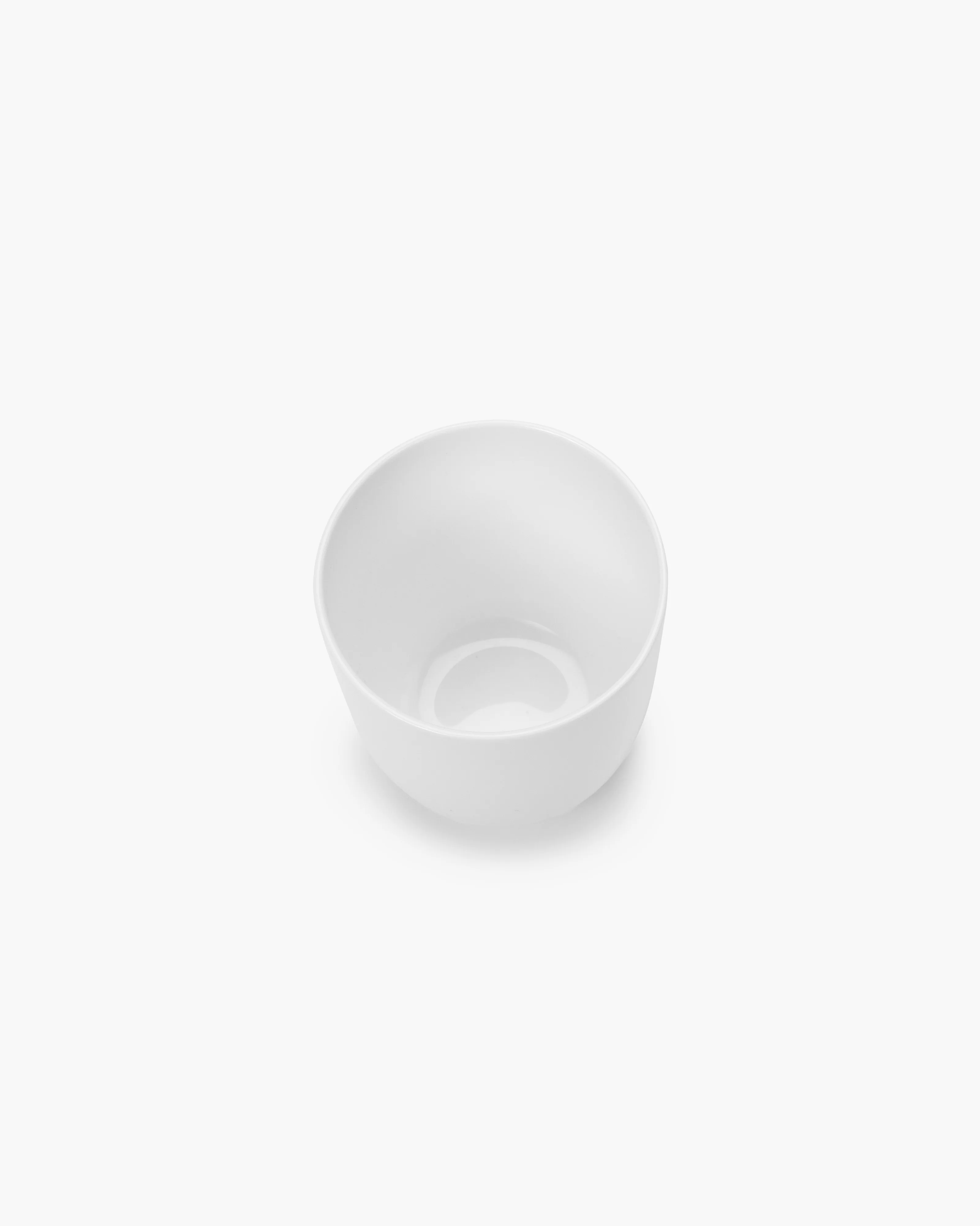 Tea cup without handle white glazed Base - Image 2