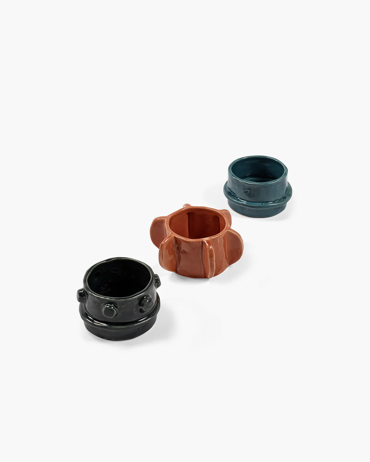 Tealight holder – ass/3 glazed Molly - Image 4