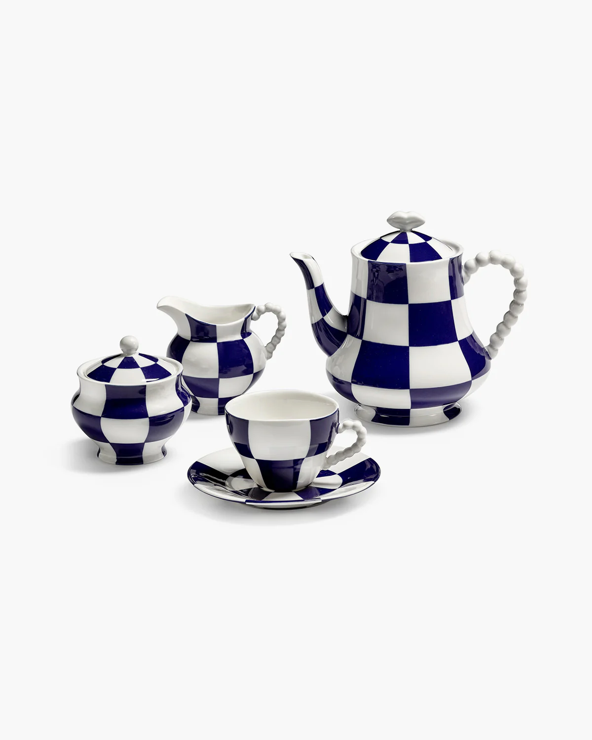 Teapot blue - white Fête des Bêtes Les Objets Mouleversants - Image 5