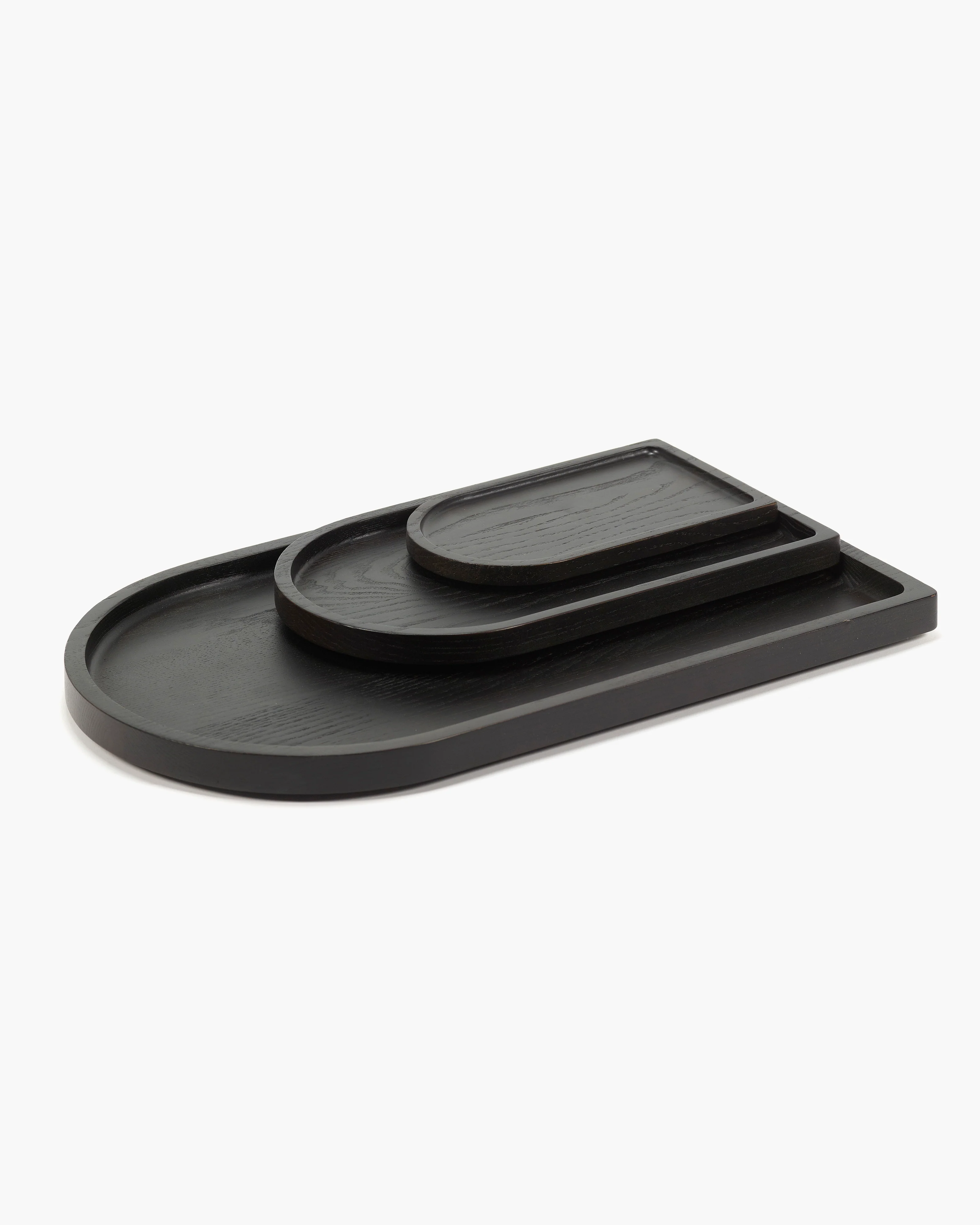 Tray L black wood La Mère - Image 5