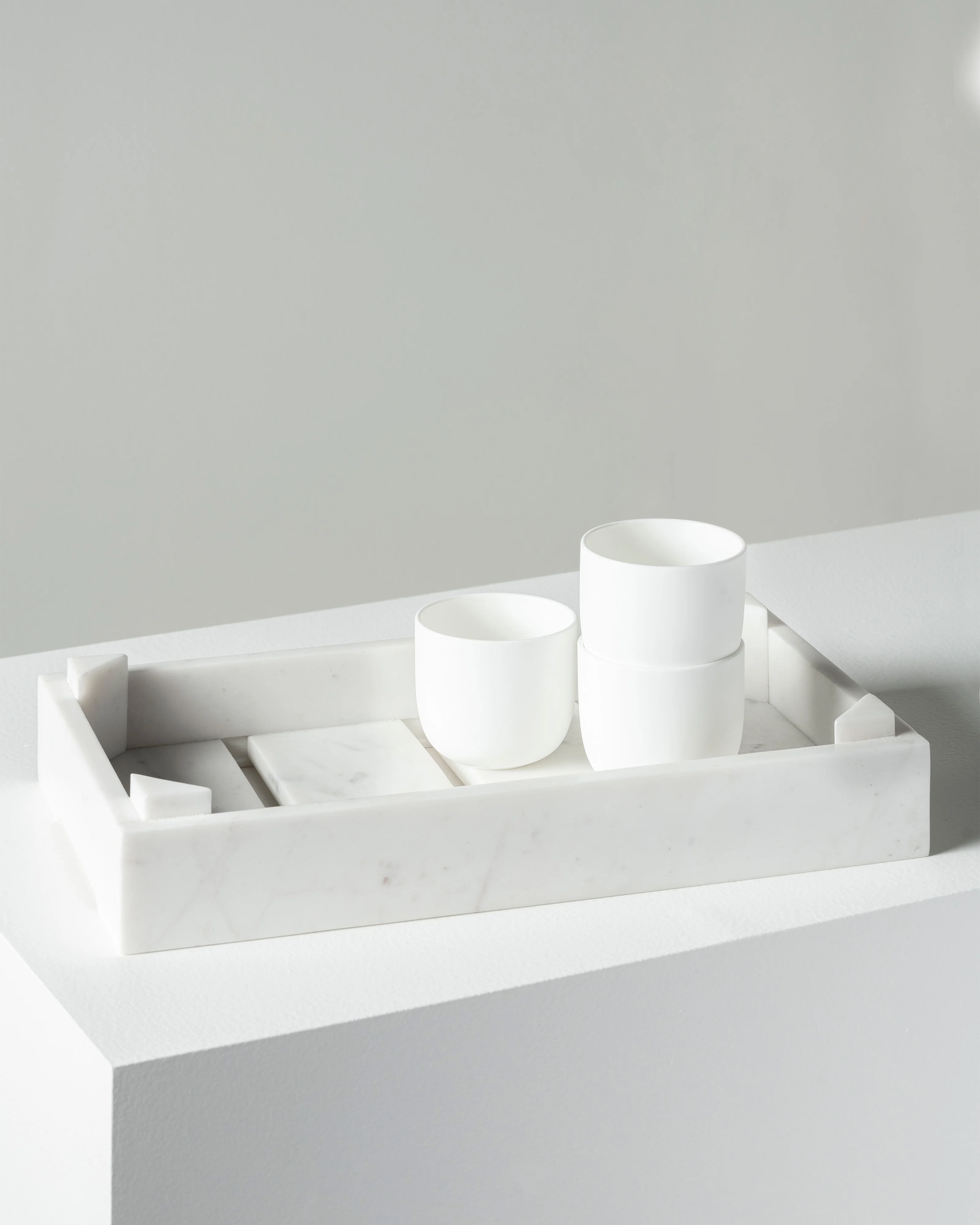 Tray M white Marbilouse - Image 2