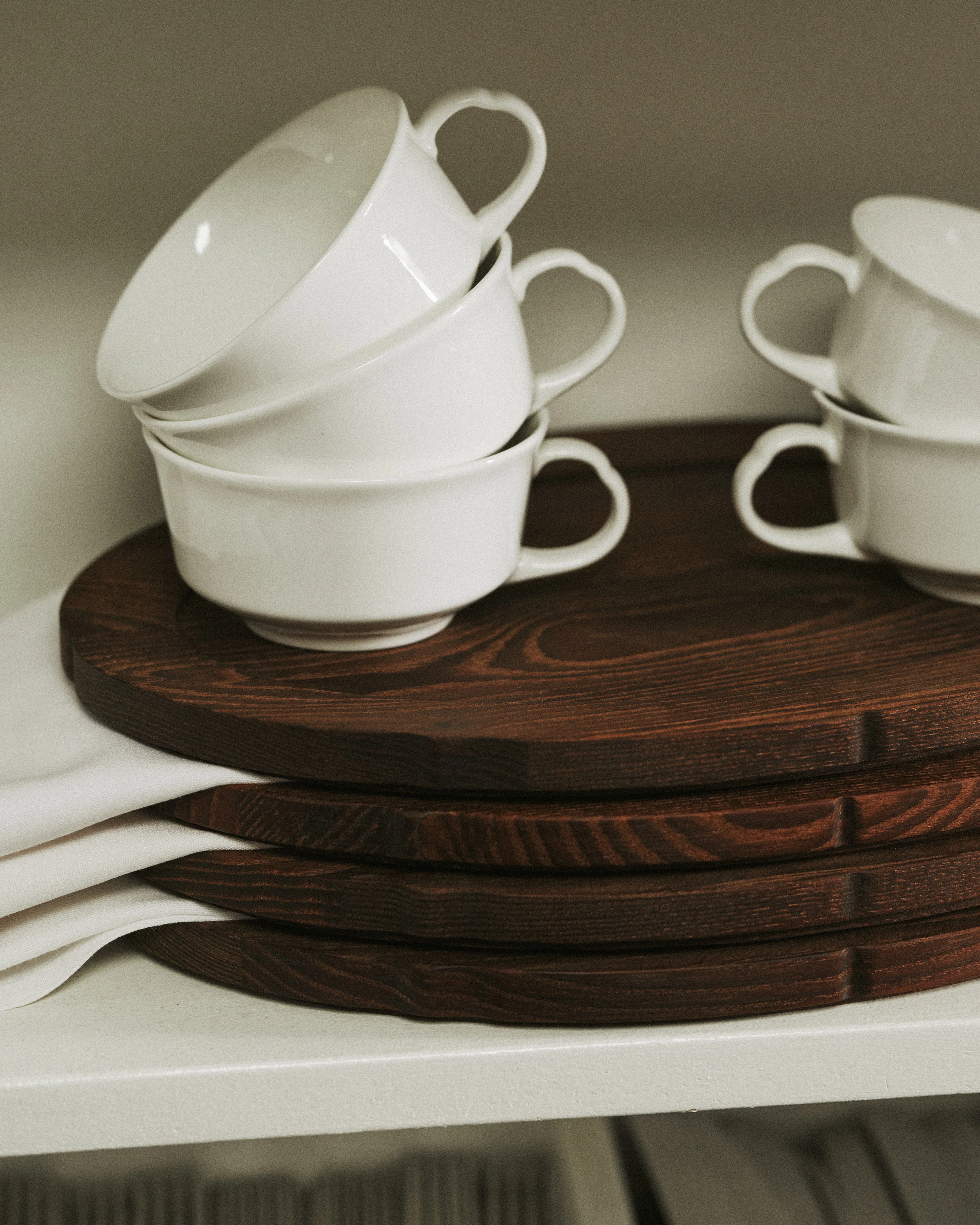 Tray oval wood Silhouette - Image 2
