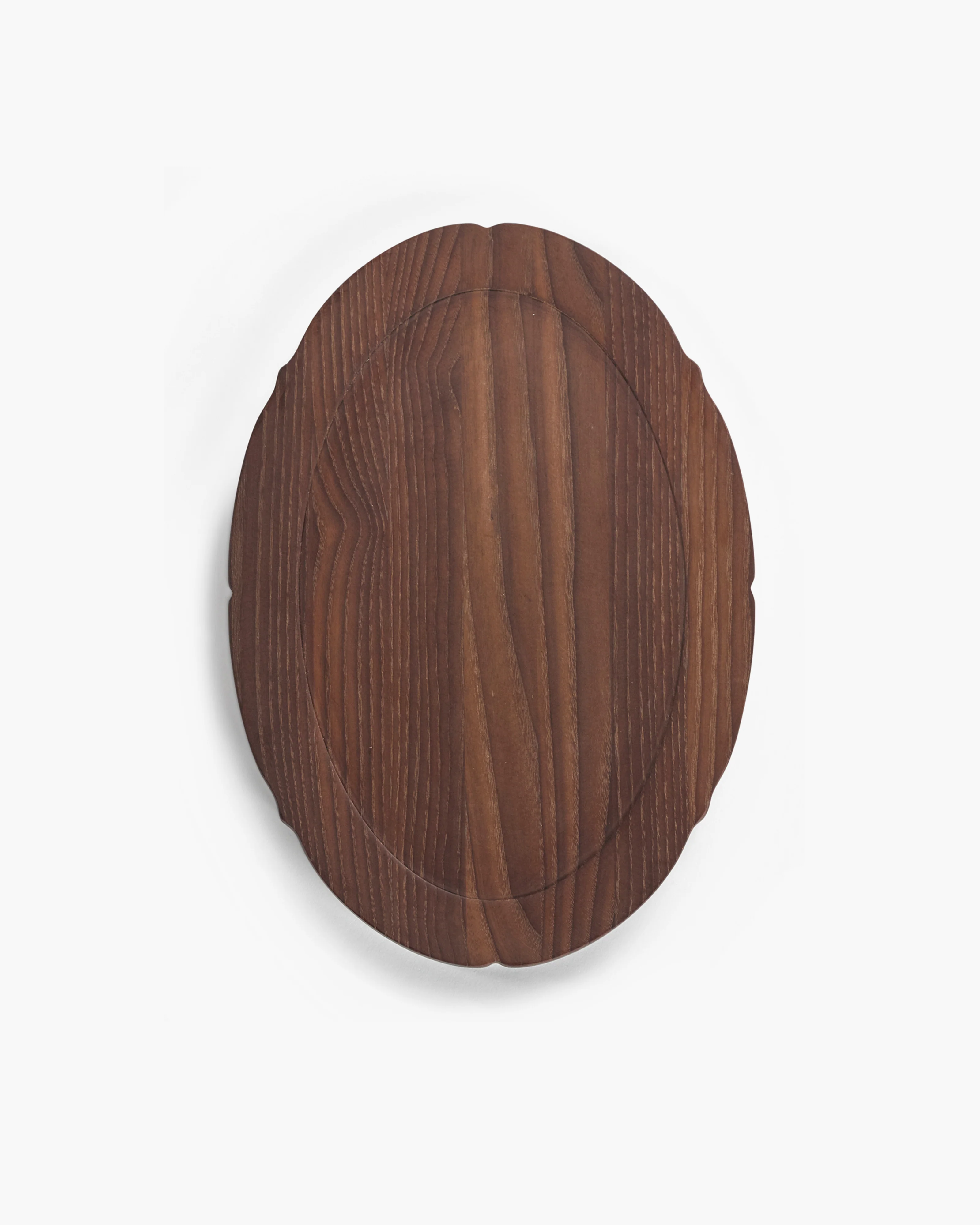 Tray oval wood Silhouette - Image 4