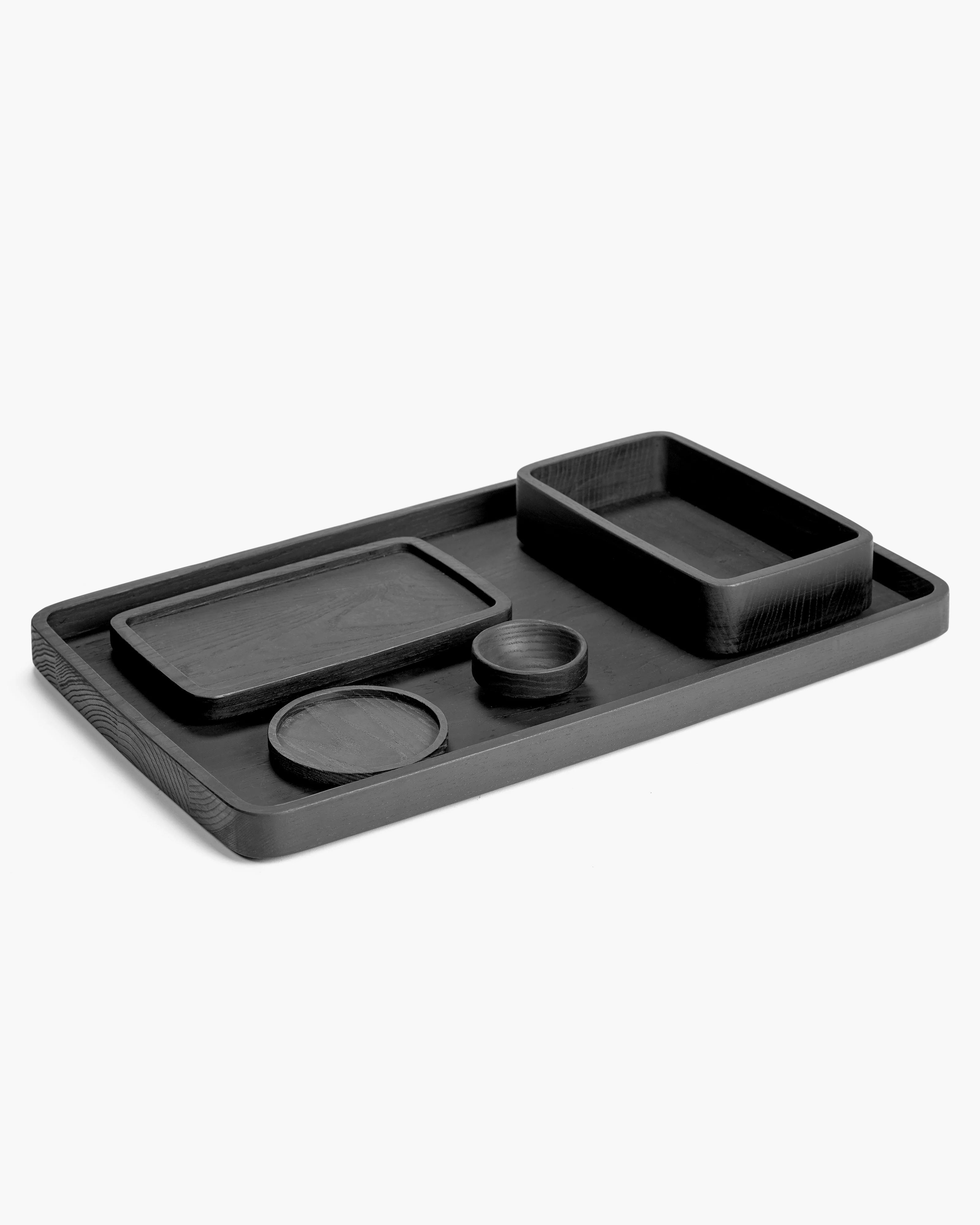 Tray rectangular S wood Passe-partout - Image 3