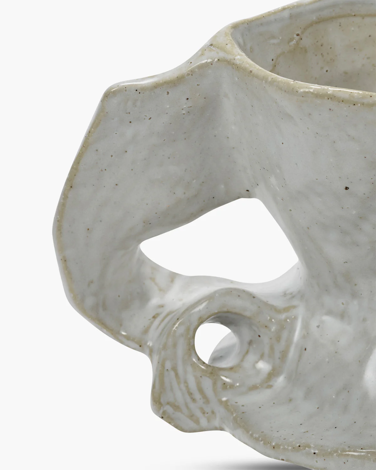 Vase 01 white Rosie - Image 4