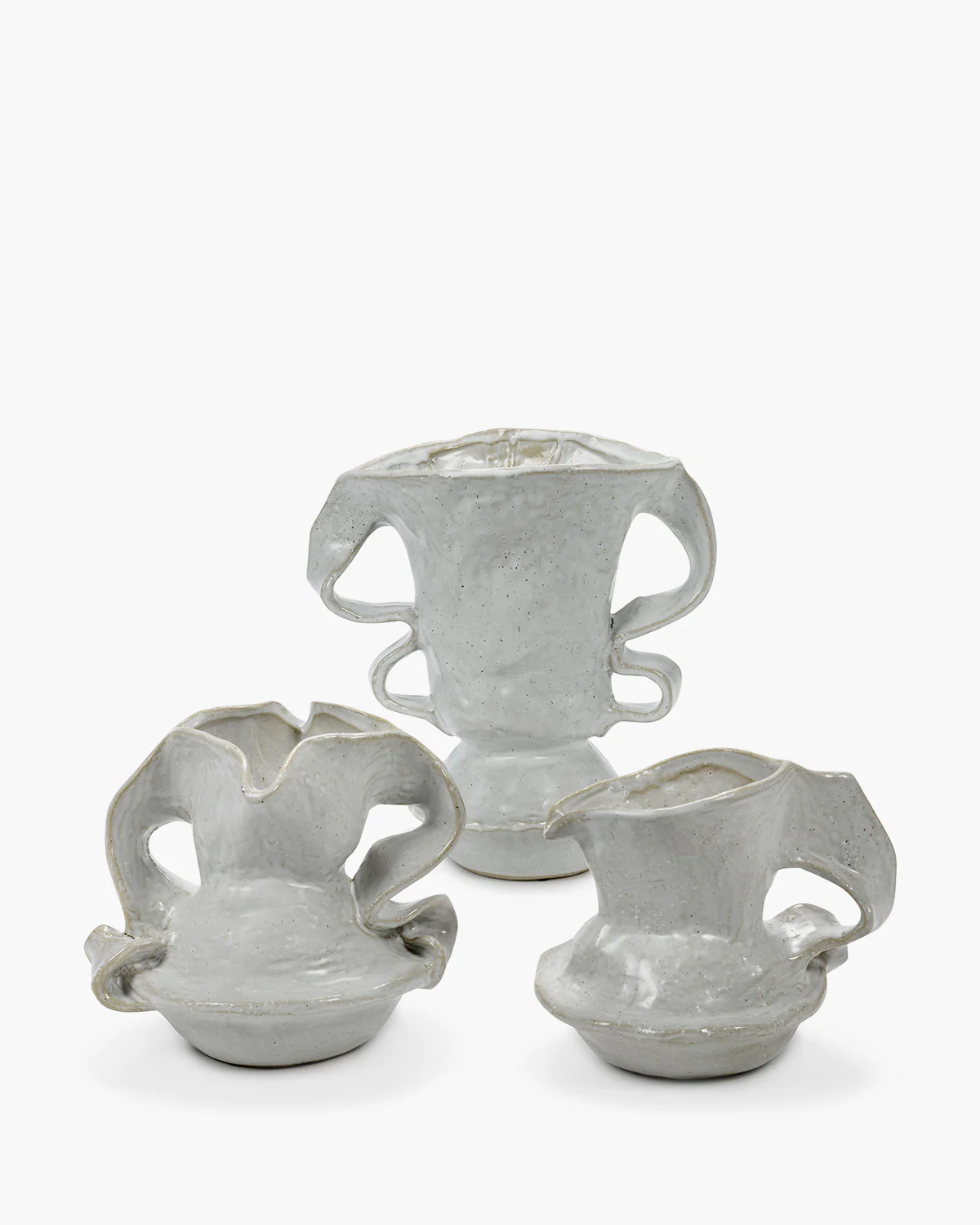 Vase 01 white Rosie - Image 5