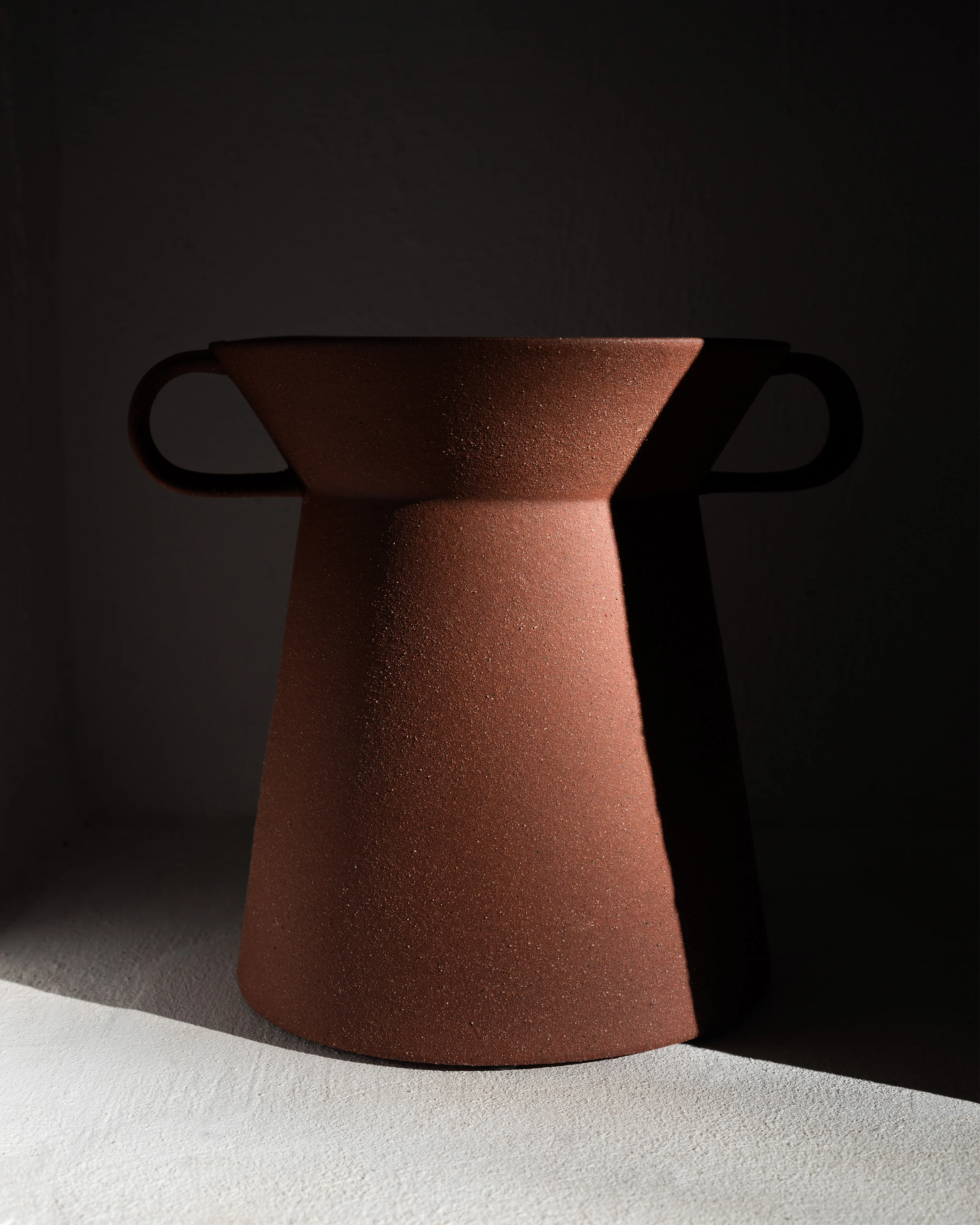 Vase 03 L red brown Marie-Ann - Image 3