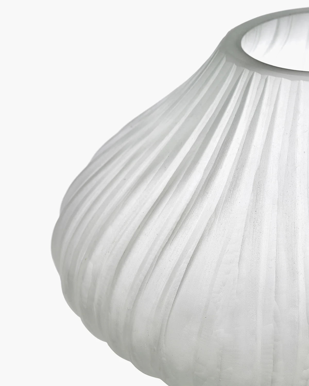 Vase with glass tube 04 transparent matt Josephine - Image 5