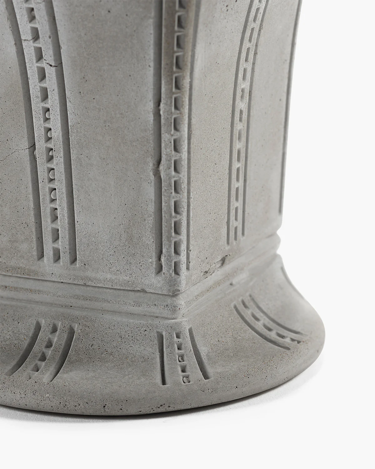 Vase with glass tube 05 concrete Josephine - Image 5