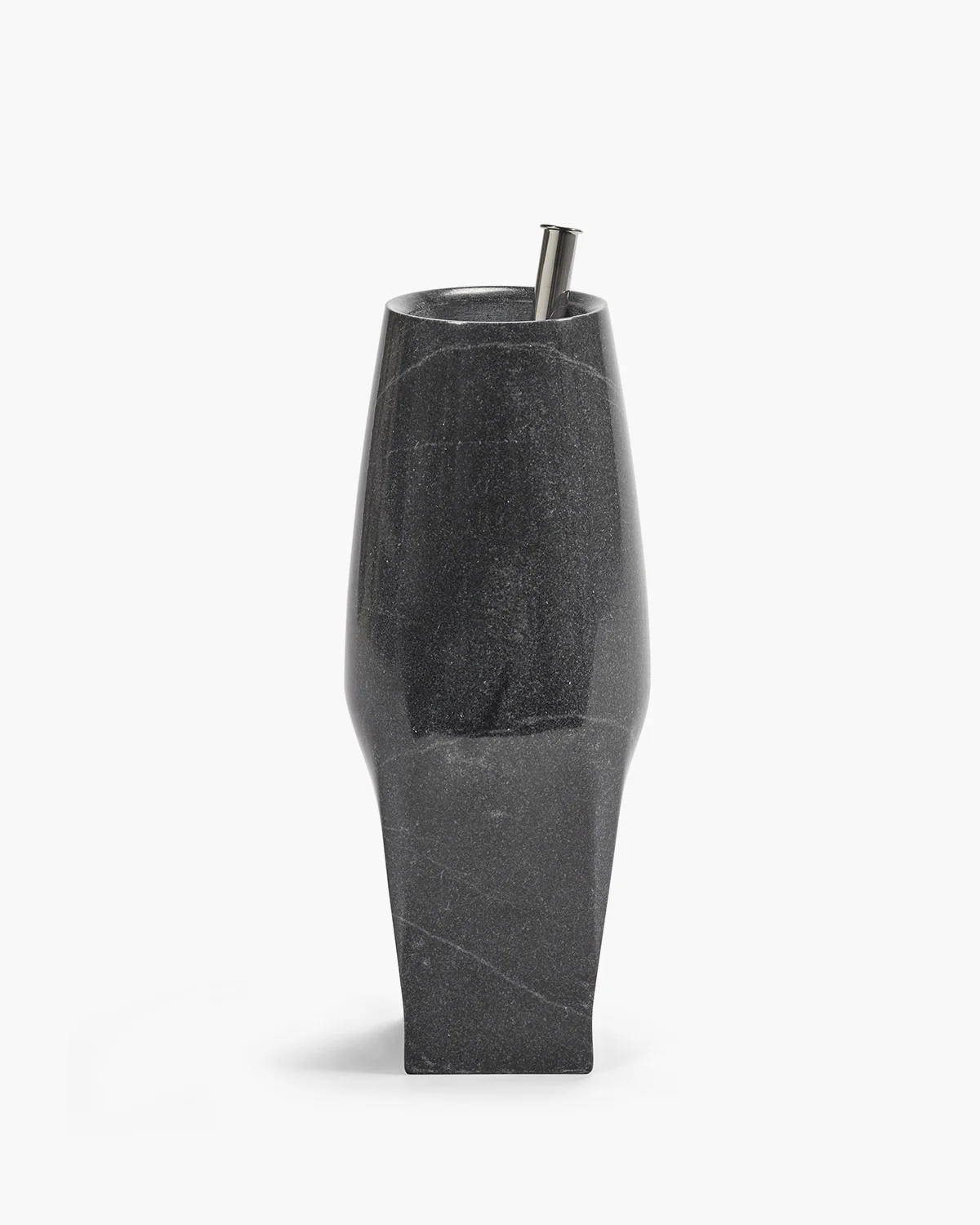 Vase with glass tube 08 S black Josephine - Image 3