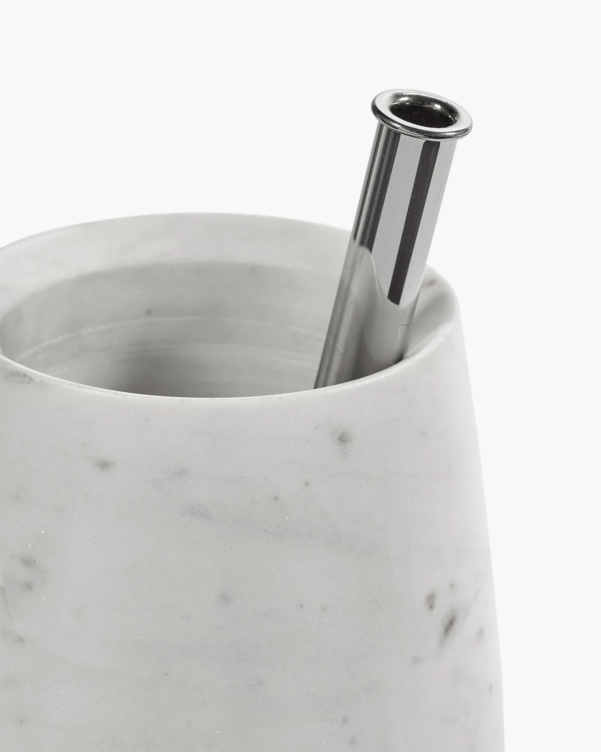 Vase with glass tube 08 S white Josephine - Image 4