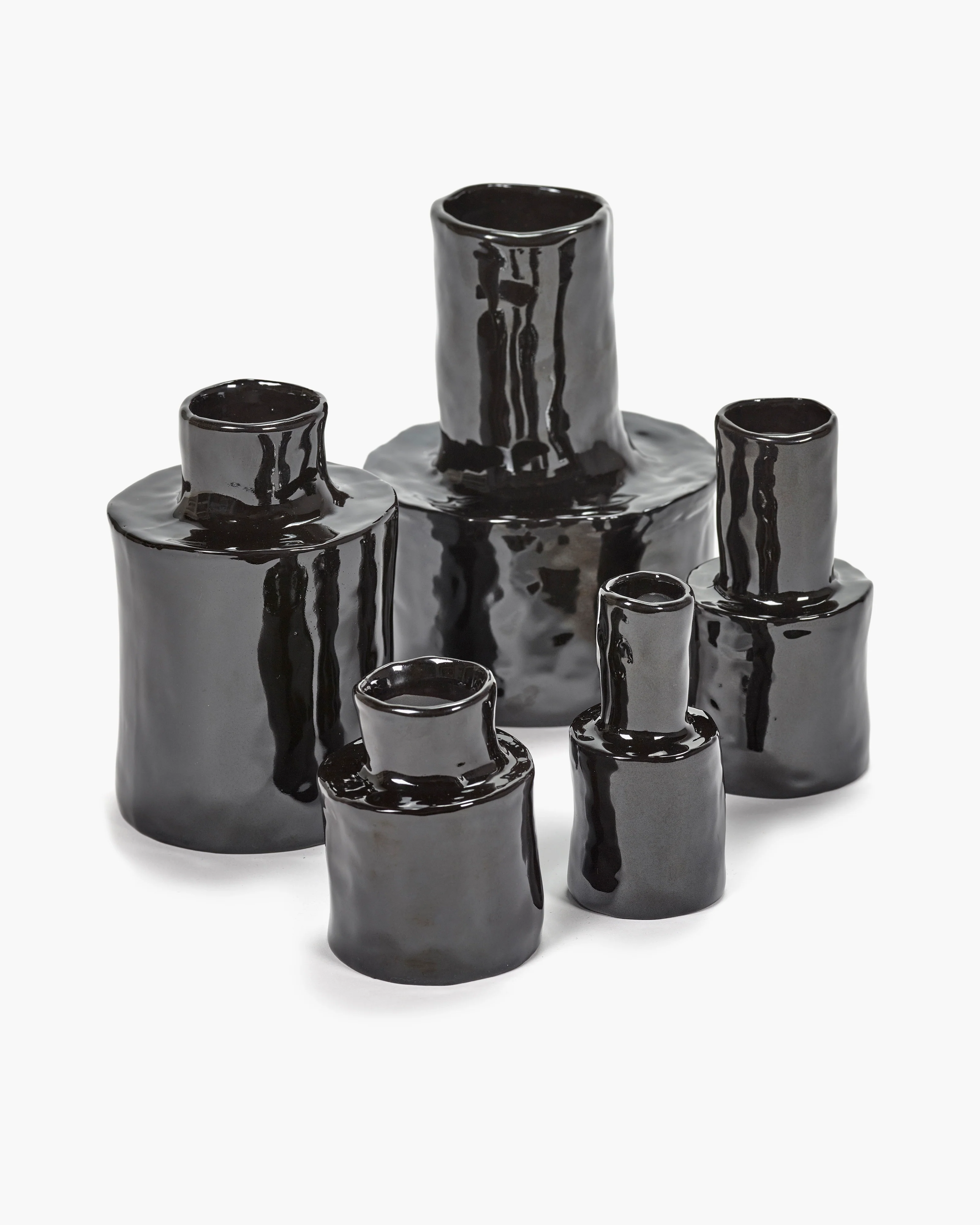 Vase 1 black Héléna Marie - Image 2