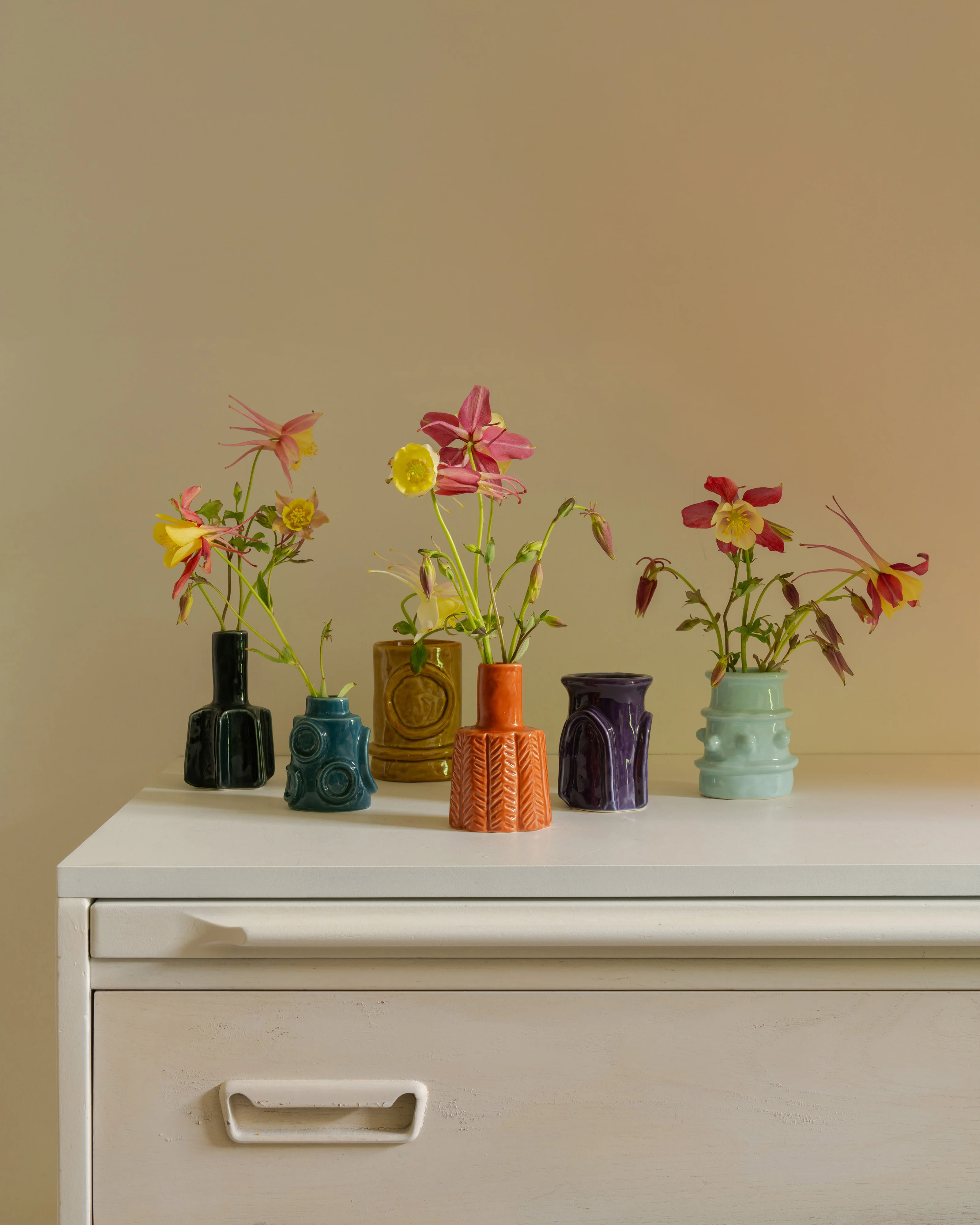 Vase – ass/6 glazed Molly - Image 2