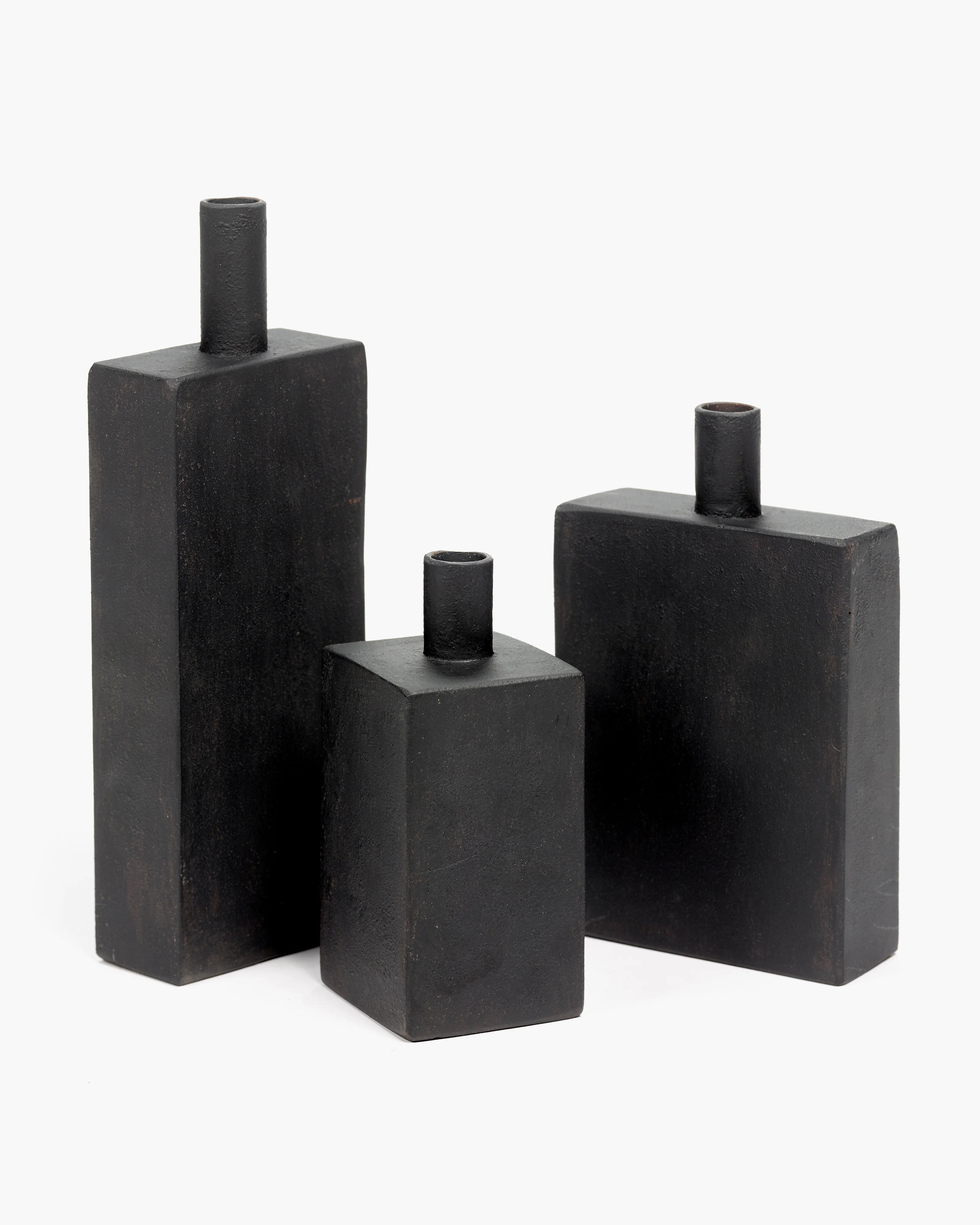 Vase L black Moro Metal Sculptures - Image 4
