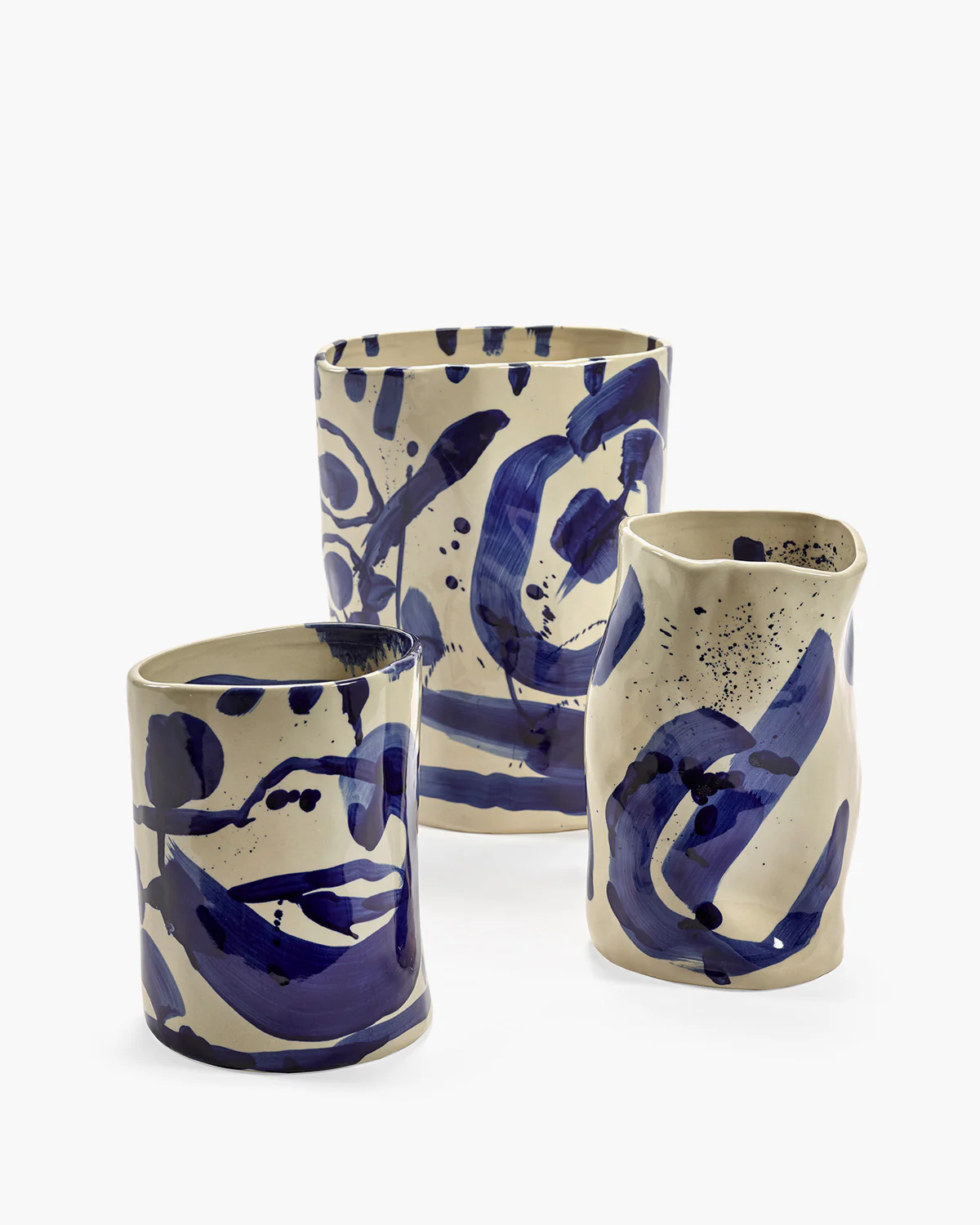 Vase L blue Sophia - Image 4