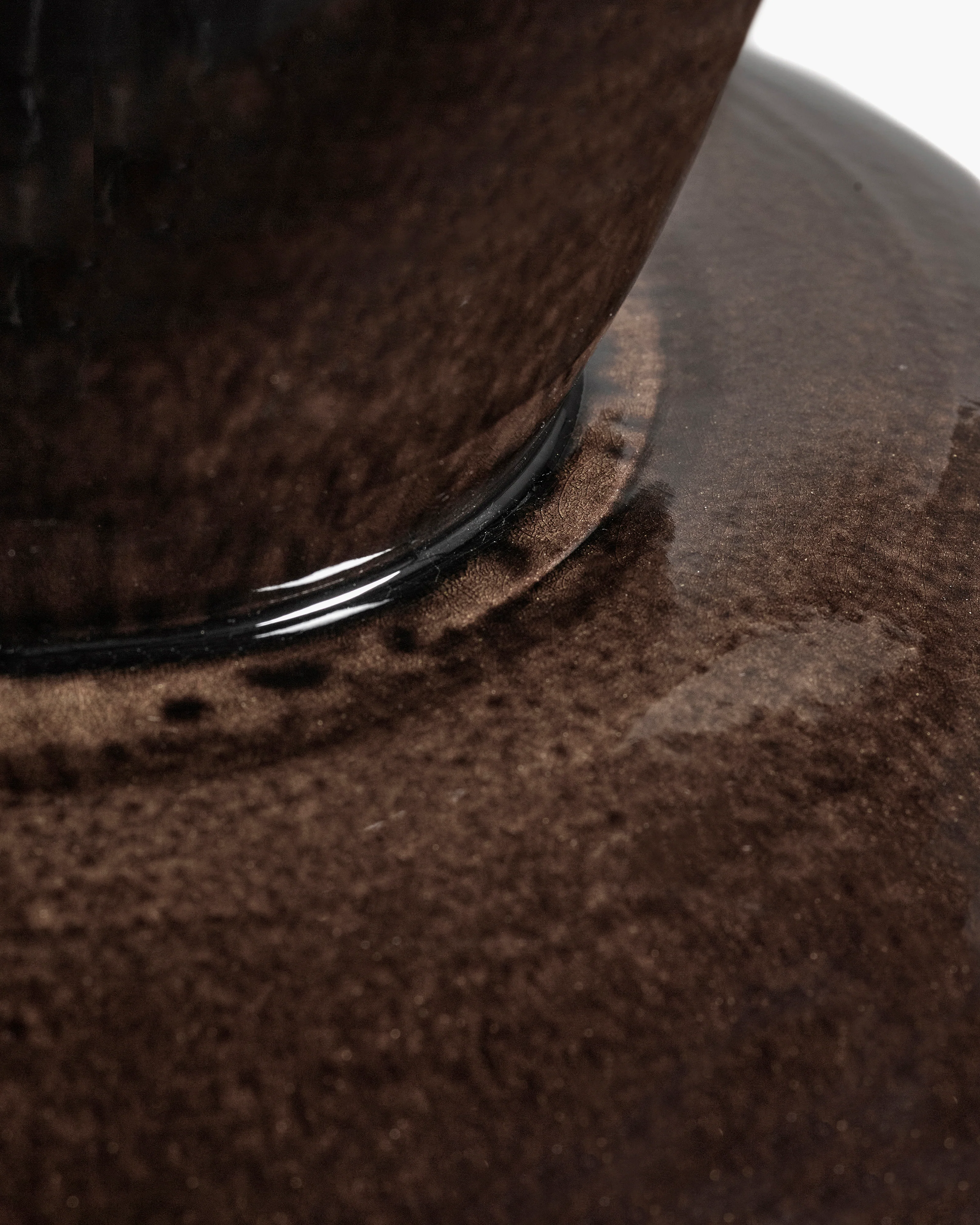 Vase L brown-black Pure - Image 2
