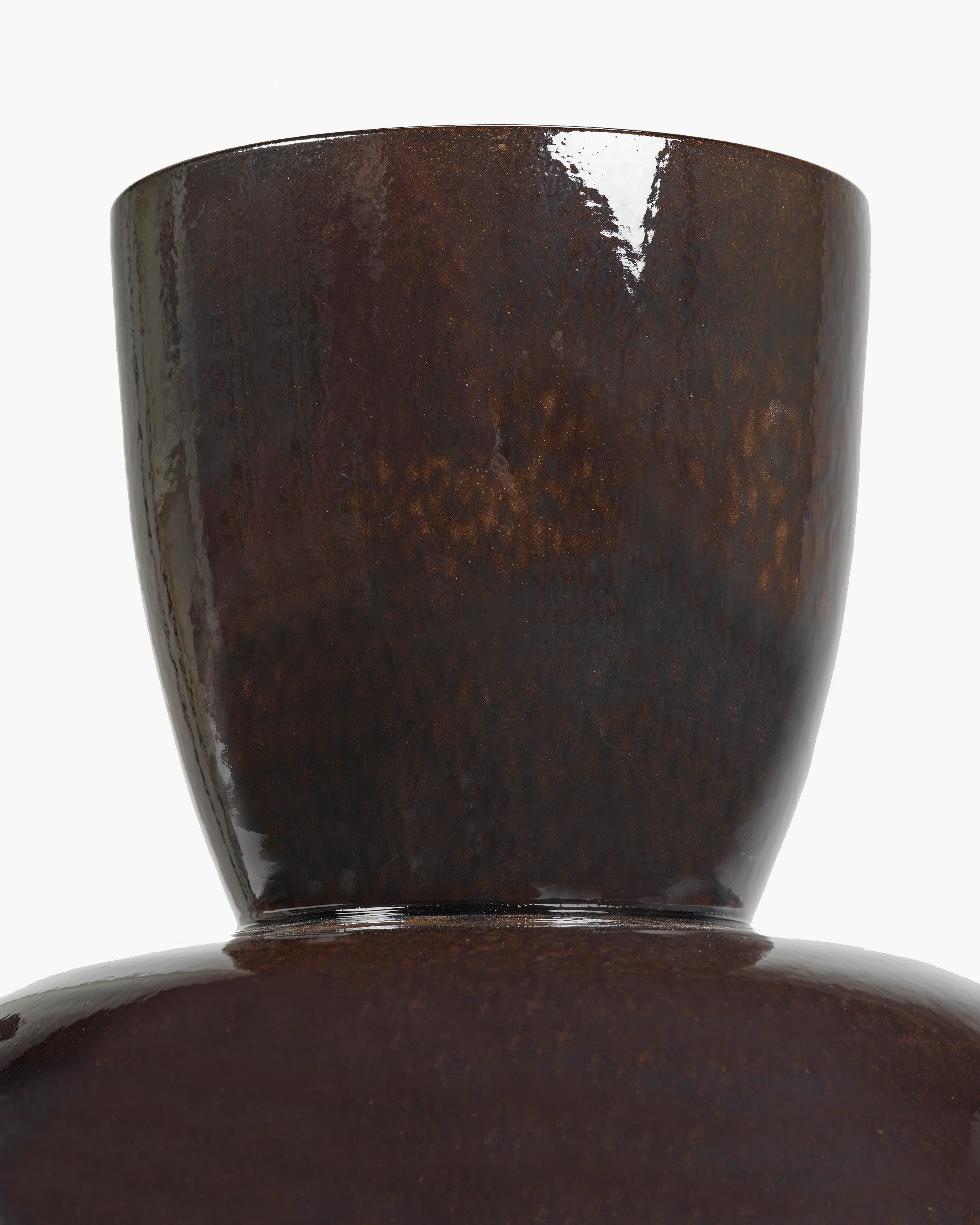 Vase L brown-black Pure - Image 3