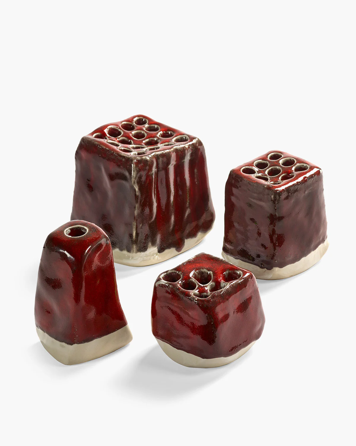 Vase L red Pique-Fleurs - Image 4
