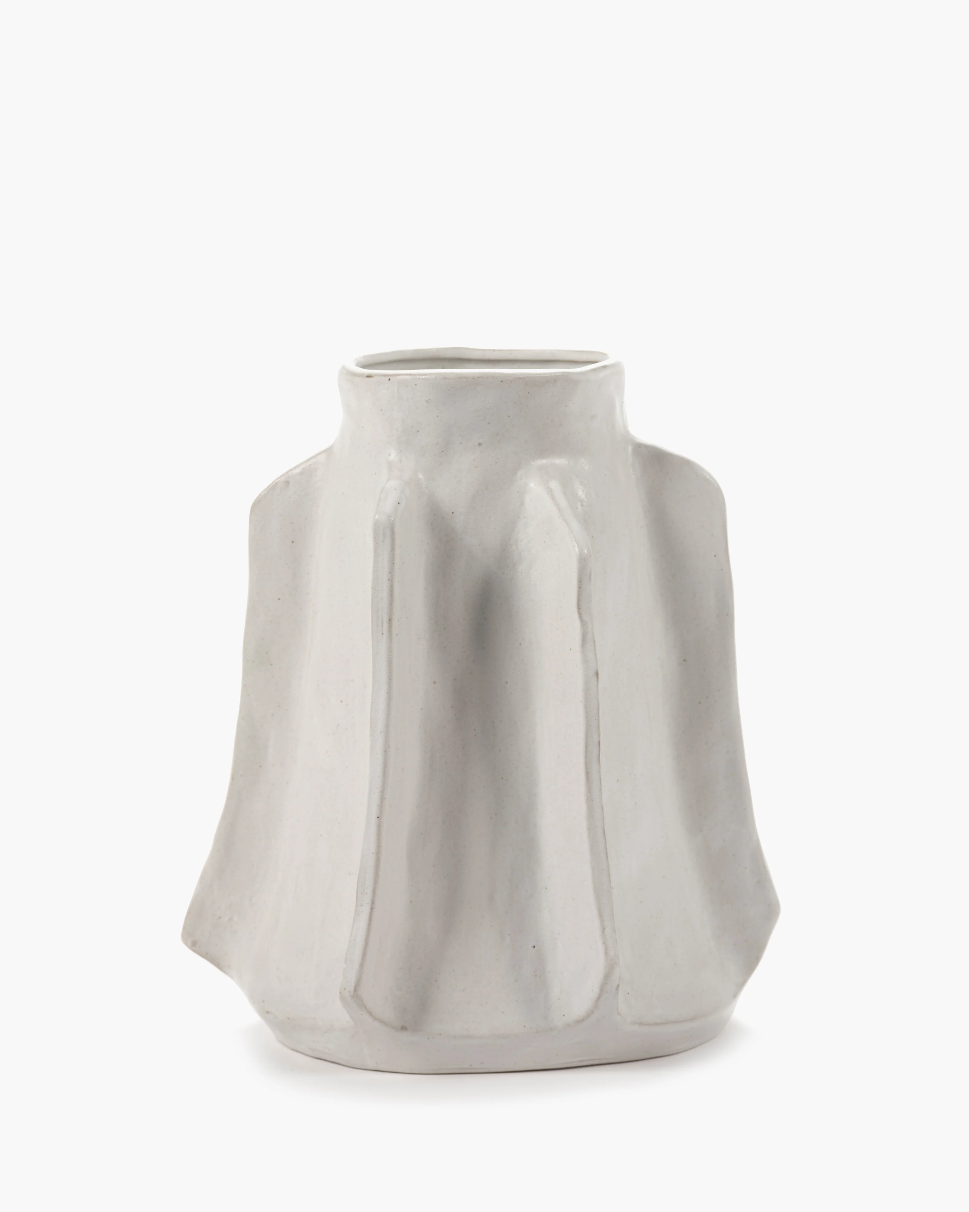 Vase L white Billy 01