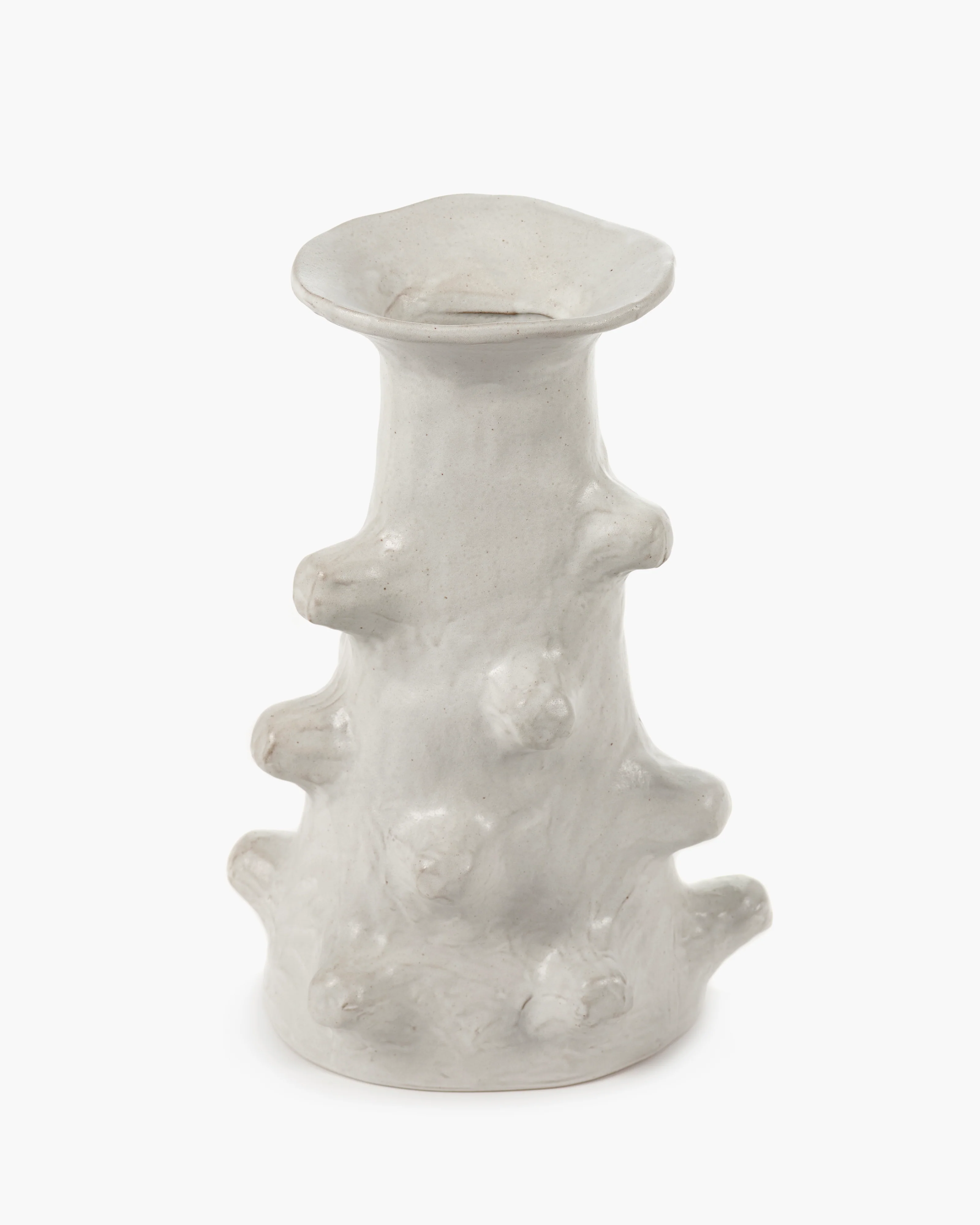 Vase L white Billy 03 - Image 3