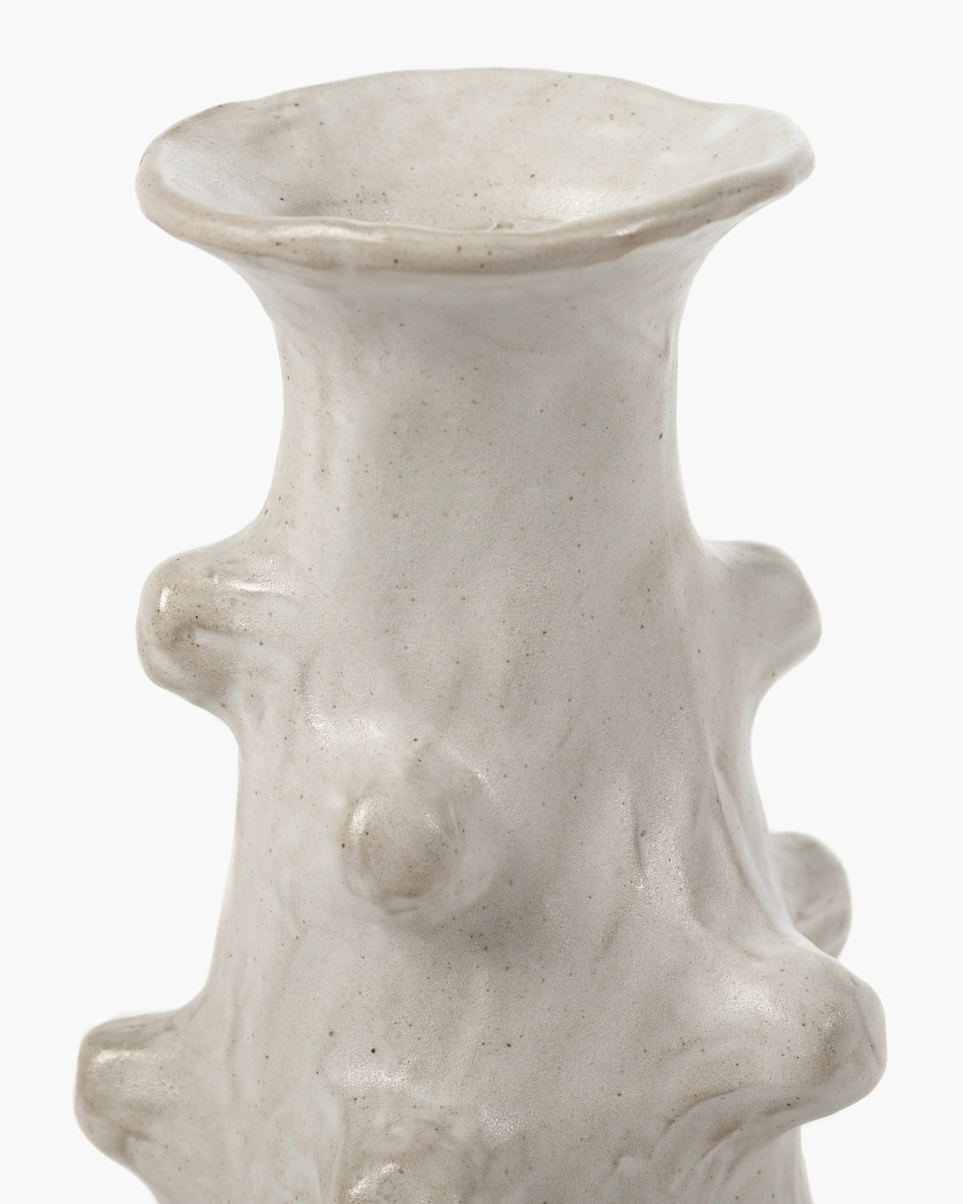 Vase L white Billy 03 - Image 4