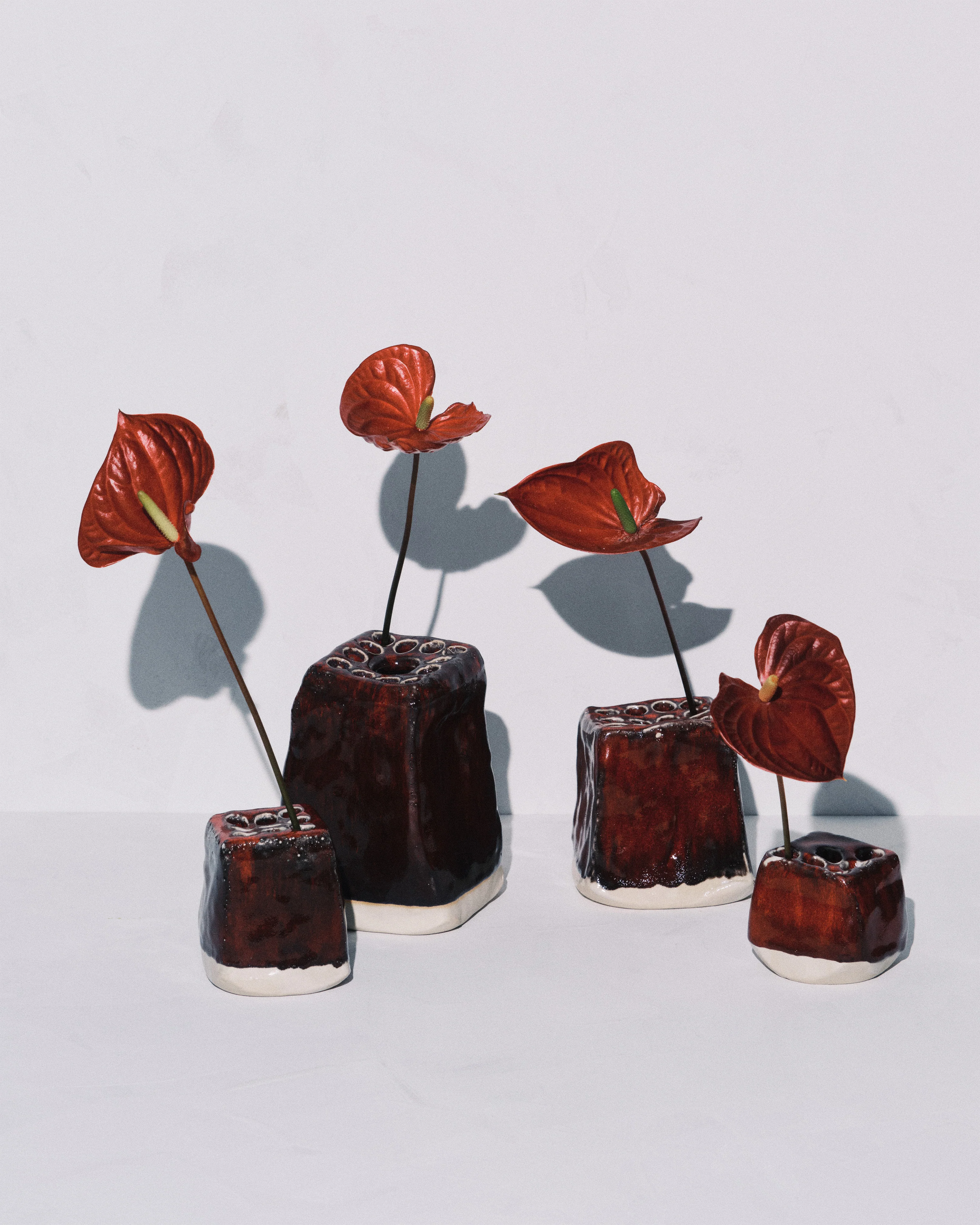 Vase S red Pique-Fleurs - Image 2