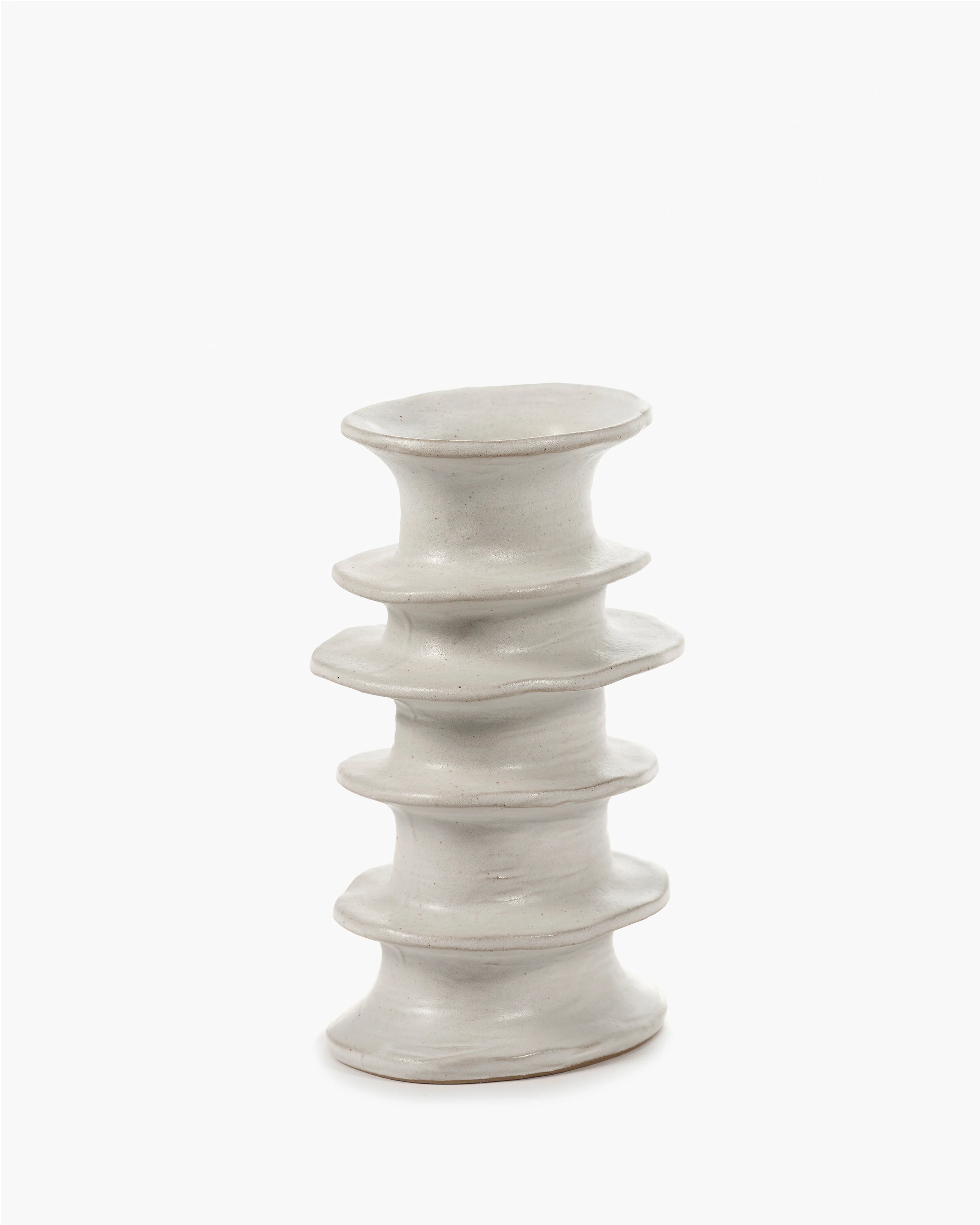Vase S white Billy 04 - Image 3