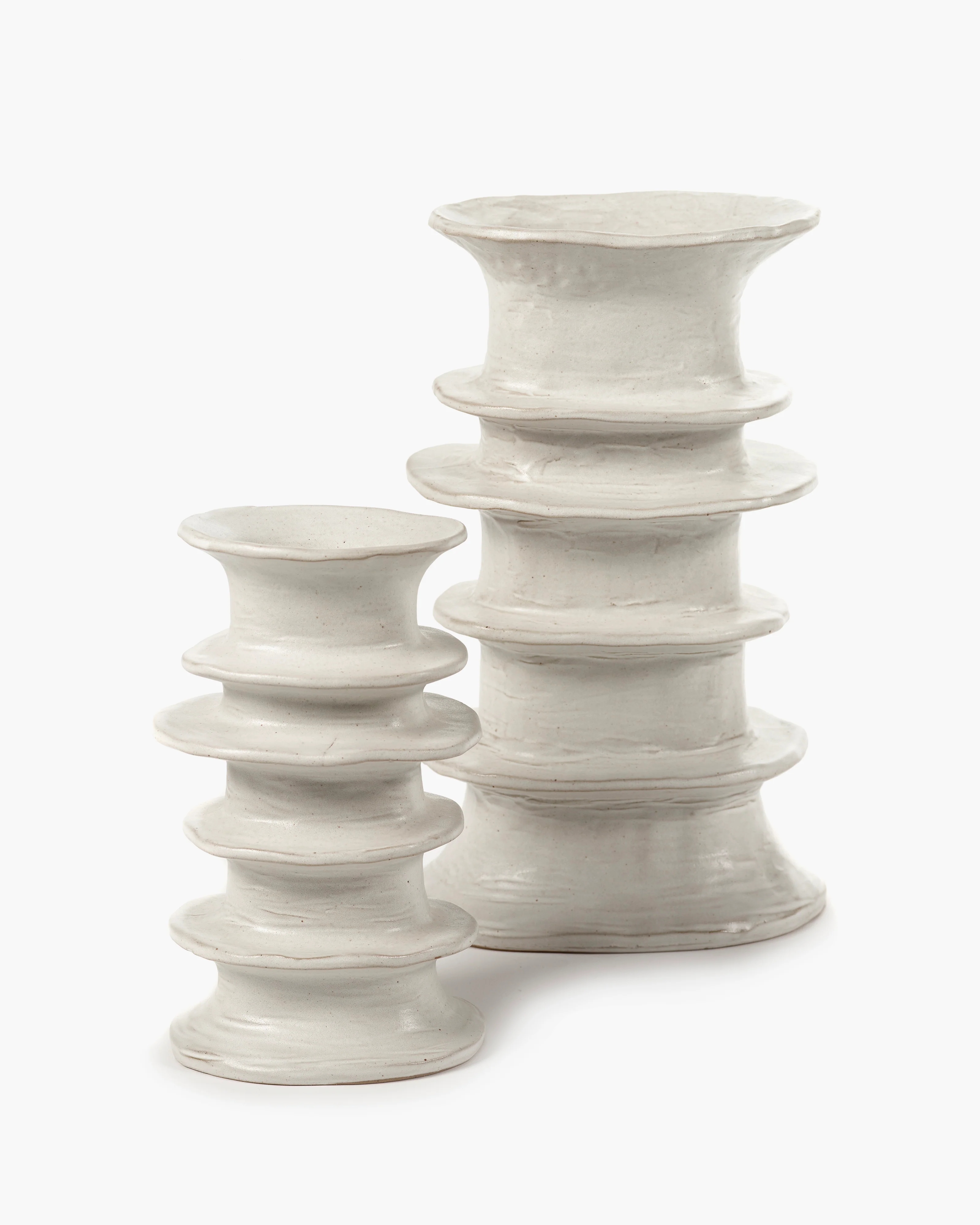 Vase S white Billy 04 - Image 6