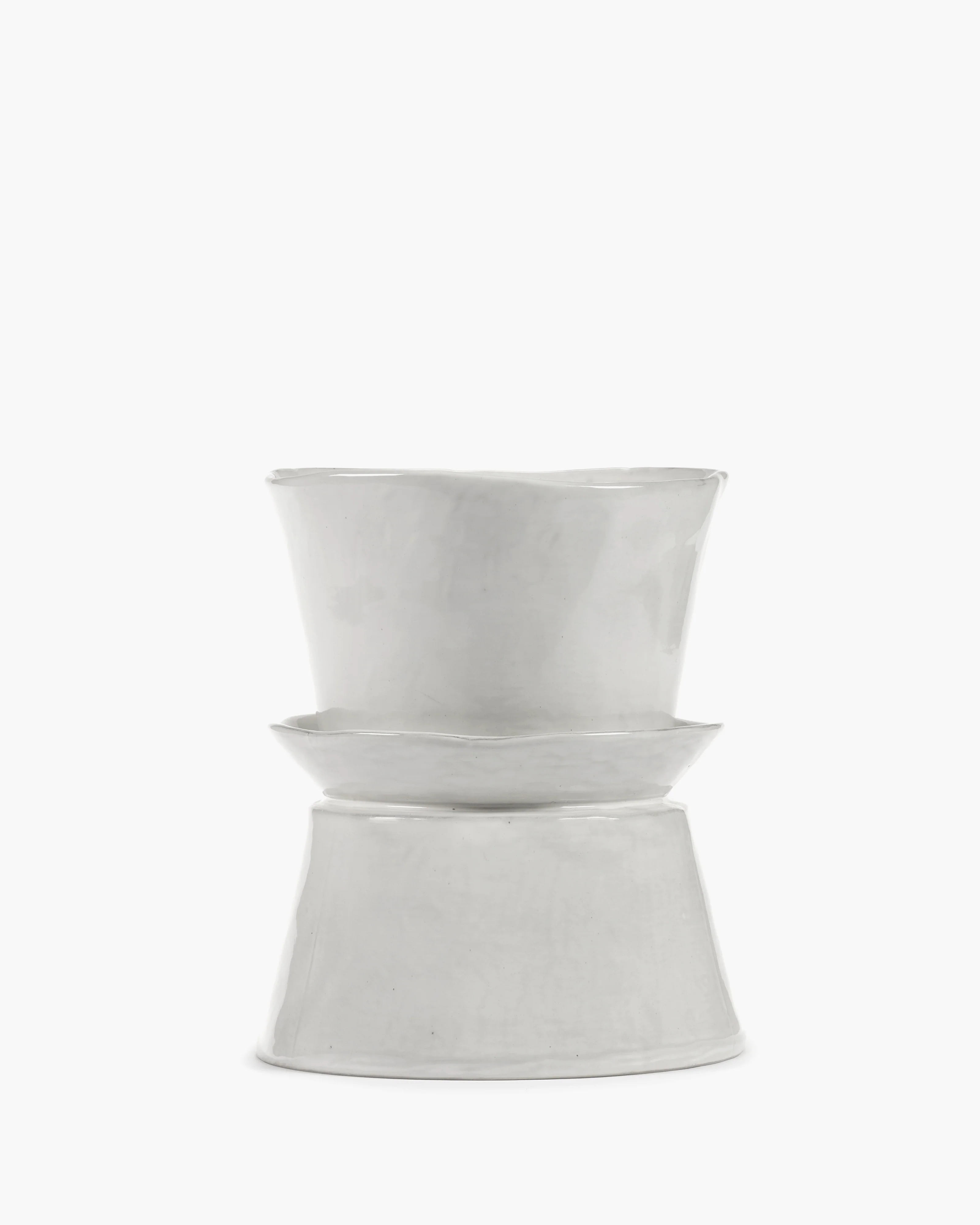 Vase/Serving bowl off-white La Mère - Image 2
