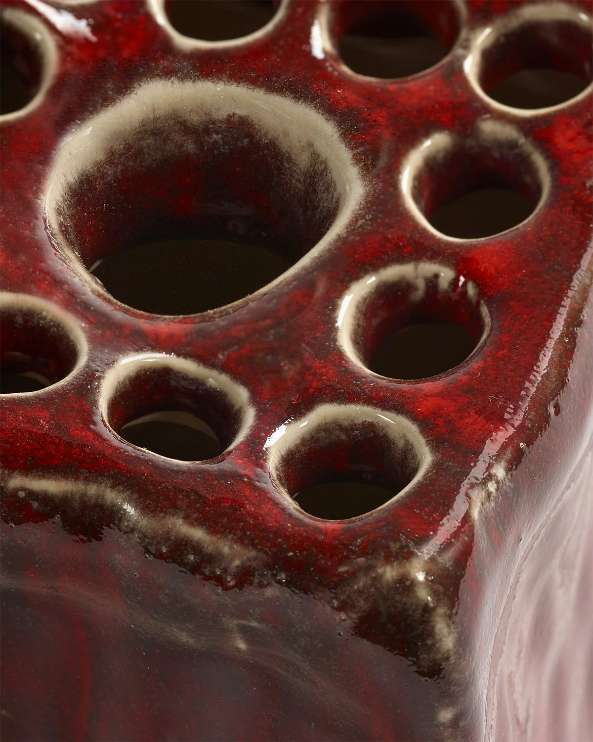 Vase XL red Pique-Fleurs - Image 4