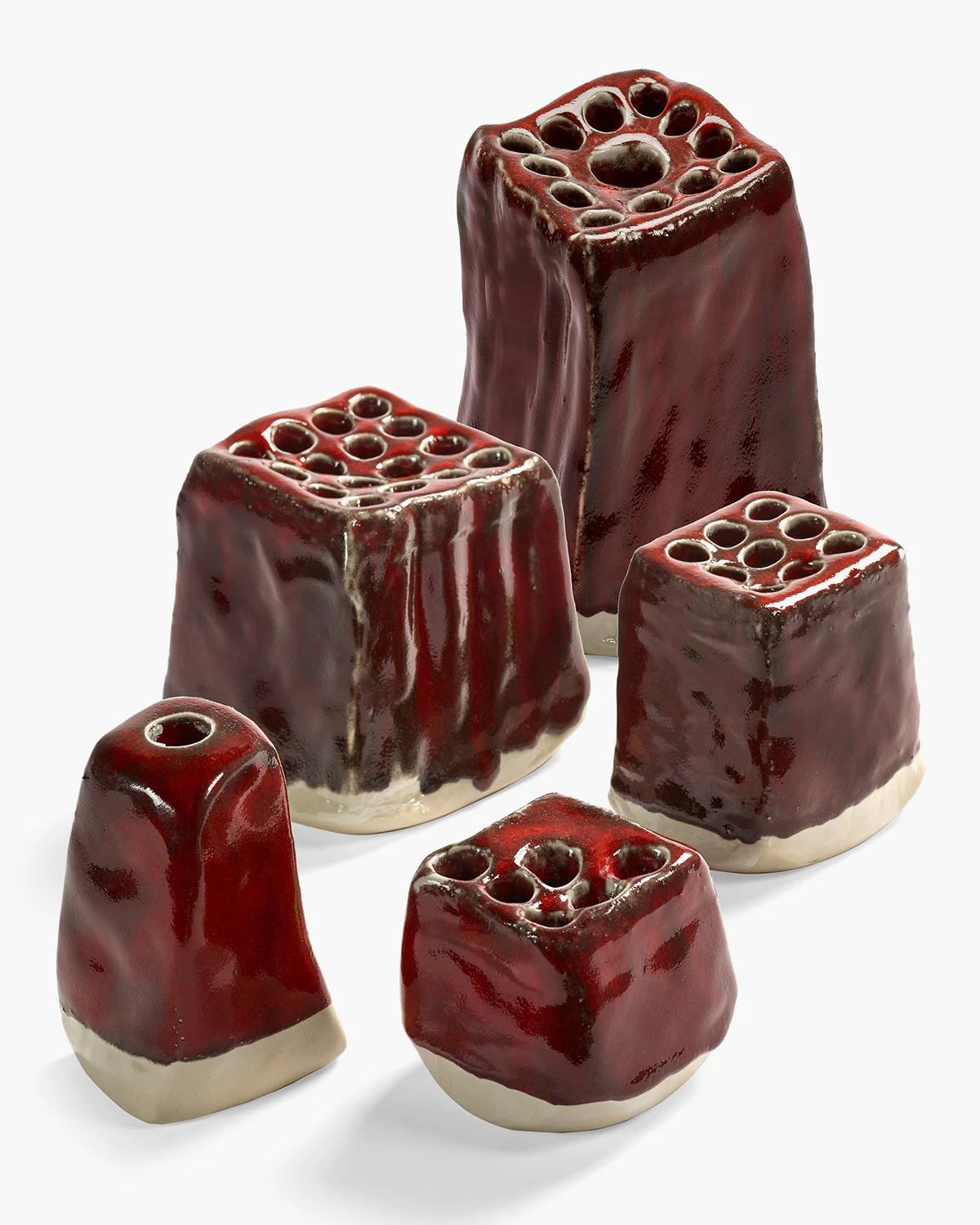 Vase XL red Pique-Fleurs - Image 5