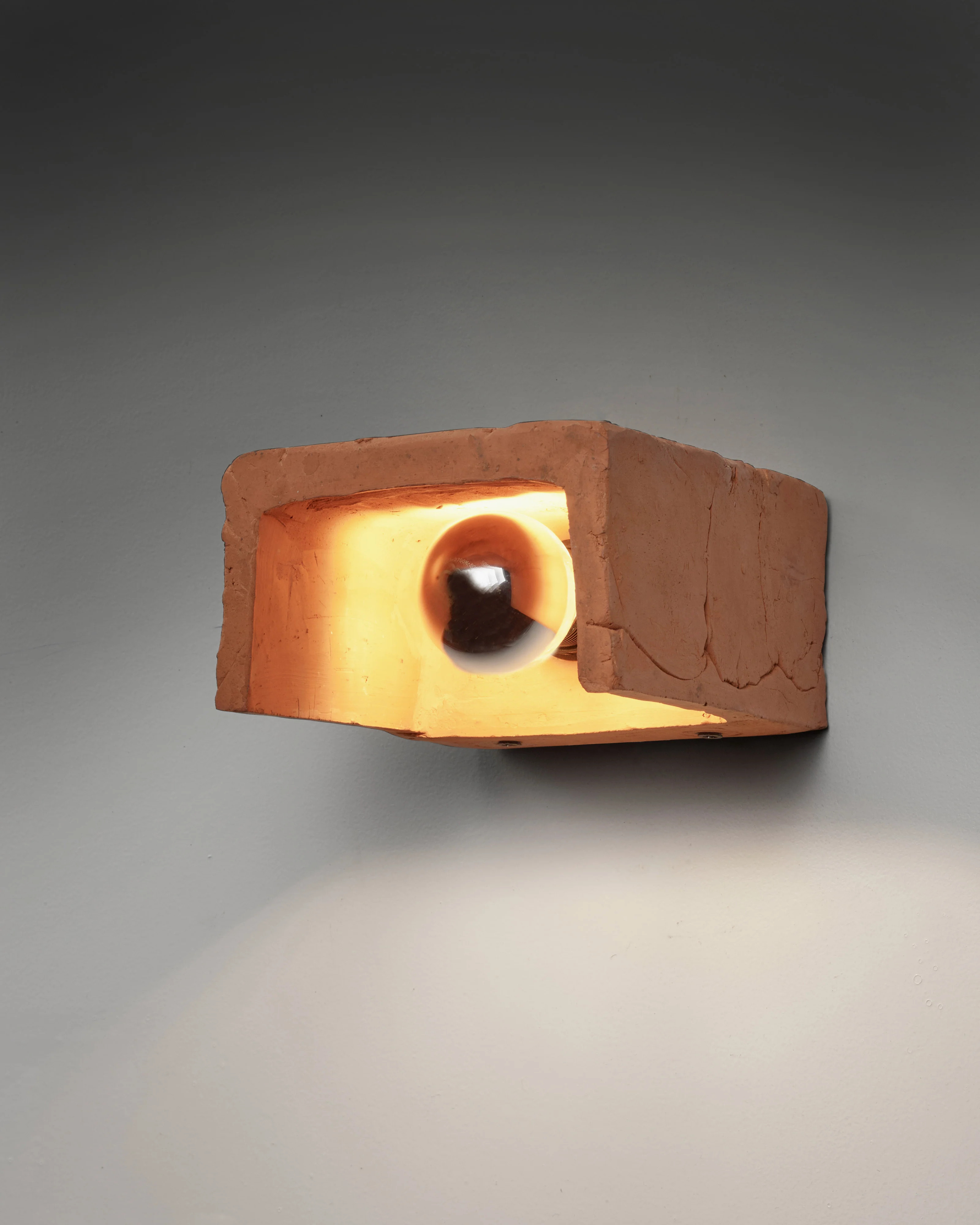 Wall lamp °2 terracotta Primary Shape - Image 3